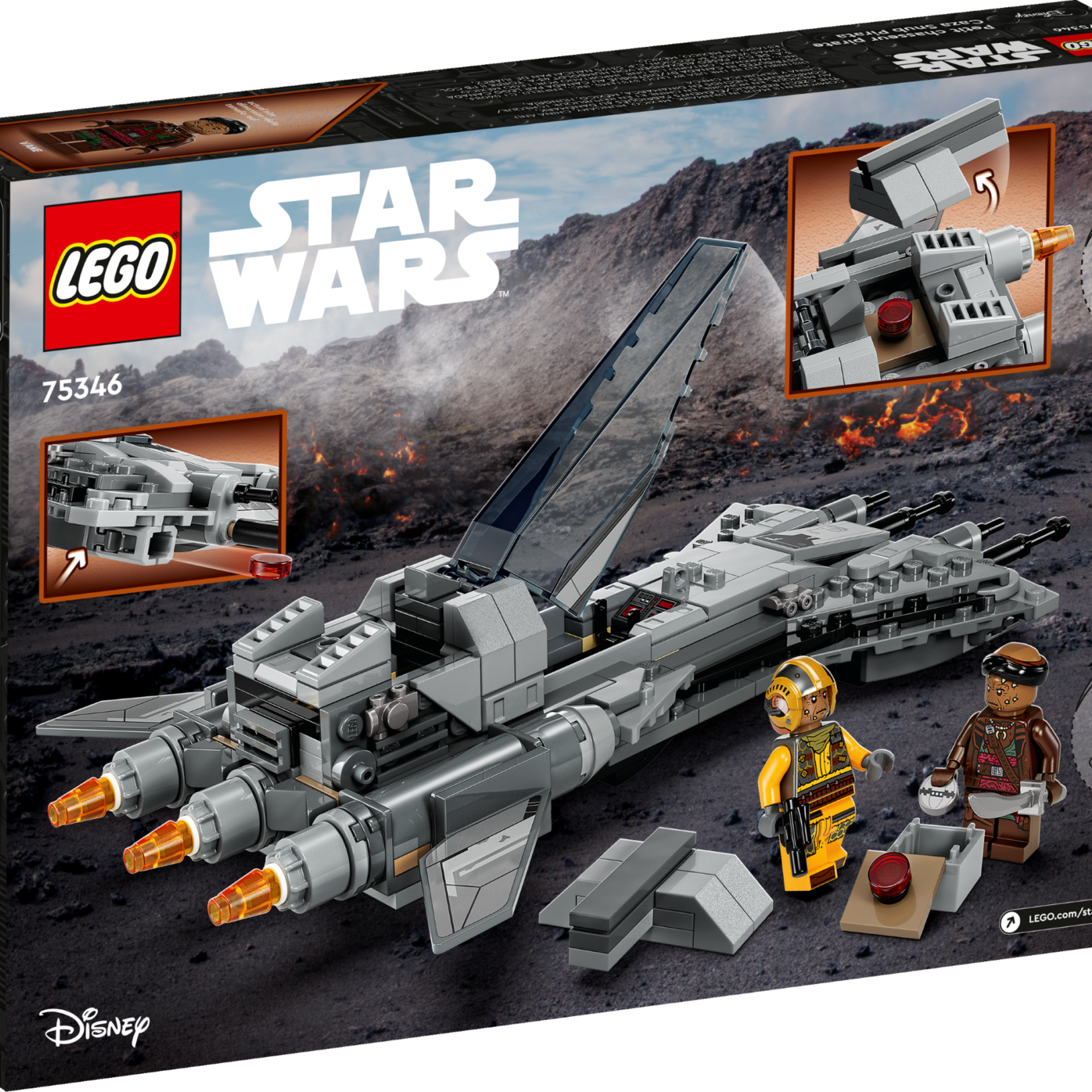 Lego Lego 75346 Star Wars - Petit chasseur pirate