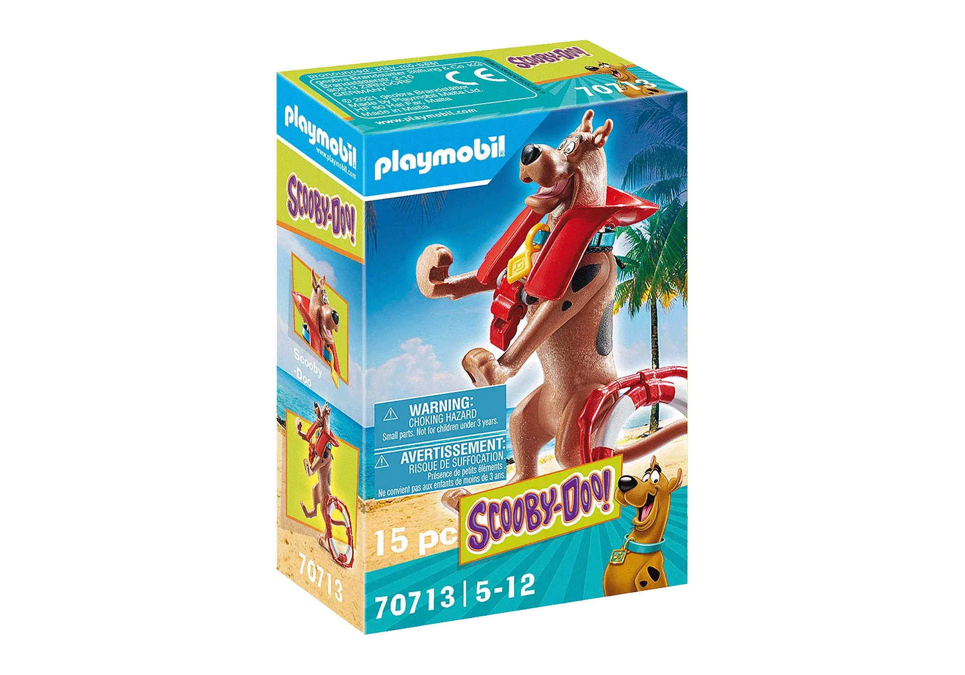 Playmobil Playmobil Scooby-Doo! 70713 - Sauveteur des mers