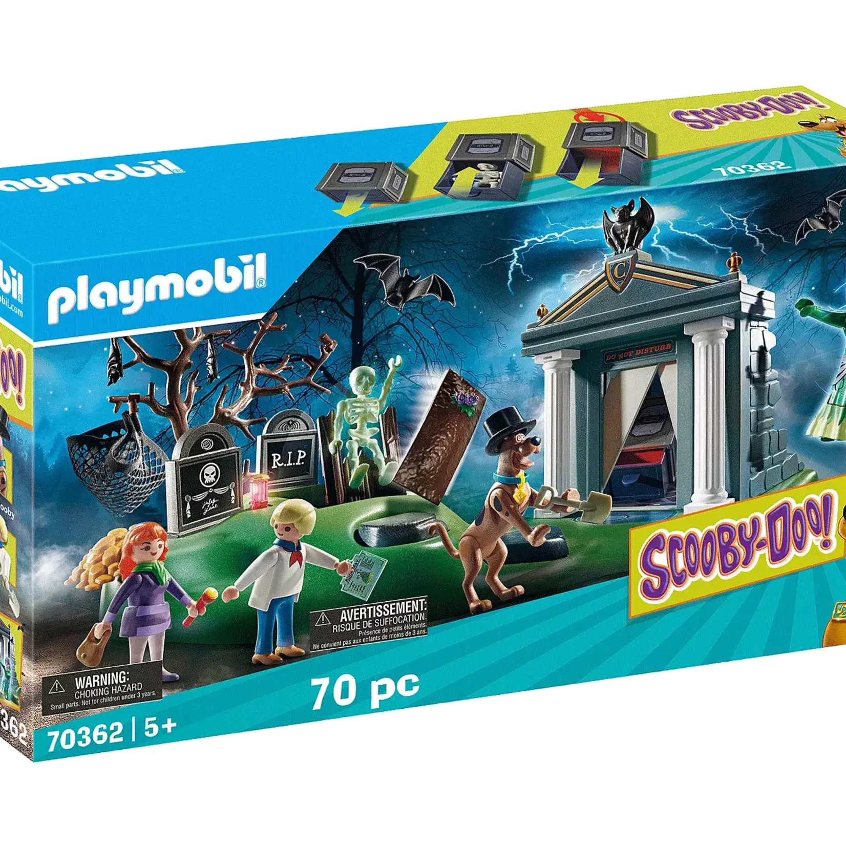 Playmobil Playmobil Scooby-Doo! 70362 - Histoires au Cimetière