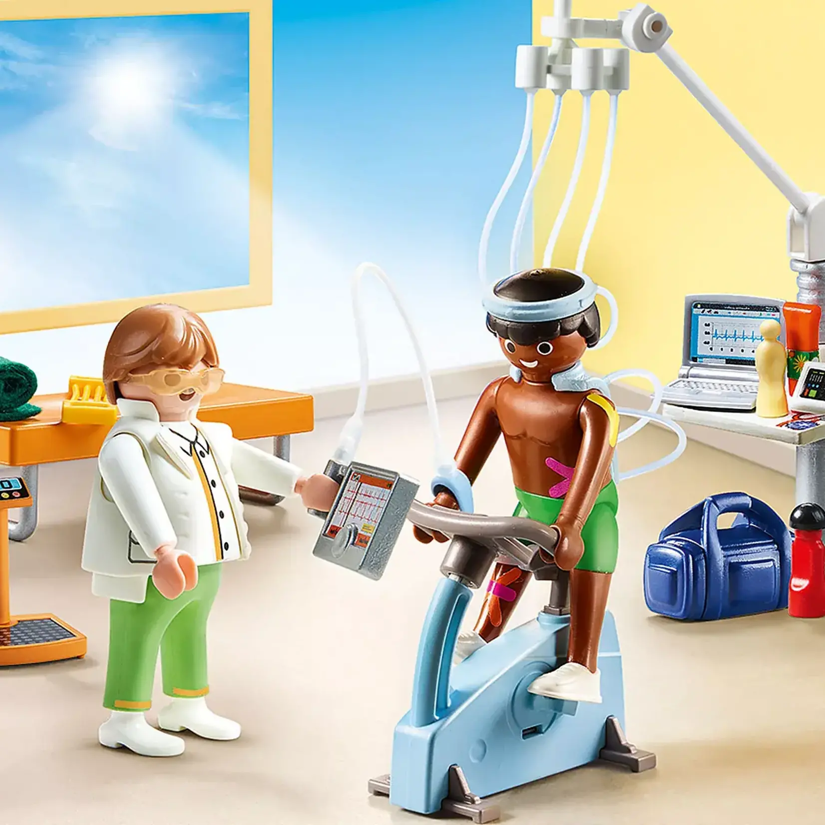 Playmobil Playmobil City Life 70195 - Cabinet de kinésithérapeute