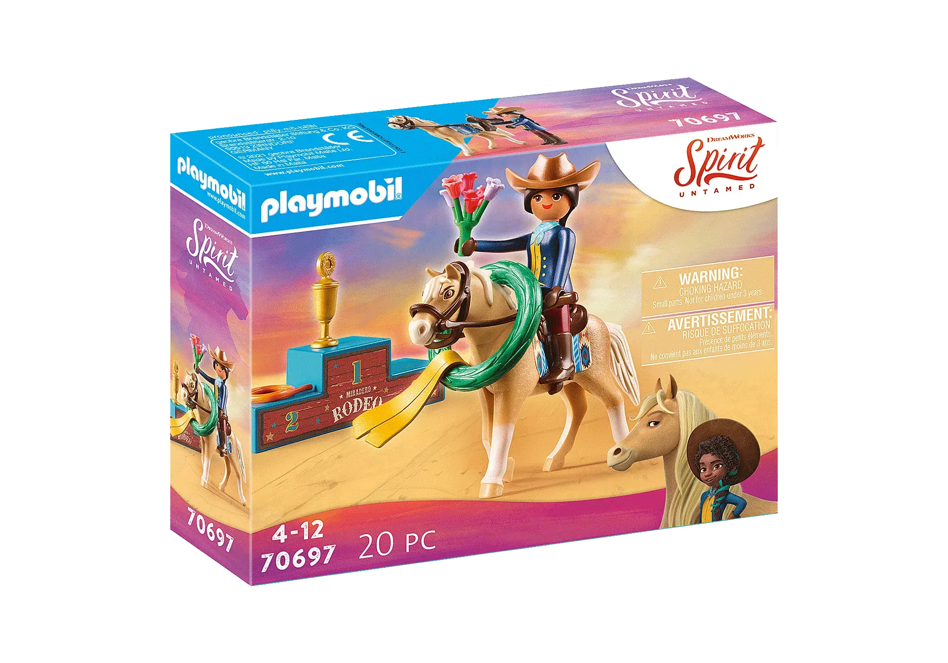 Playmobil Playmobil Spirit 70697 - Rodéo Apo