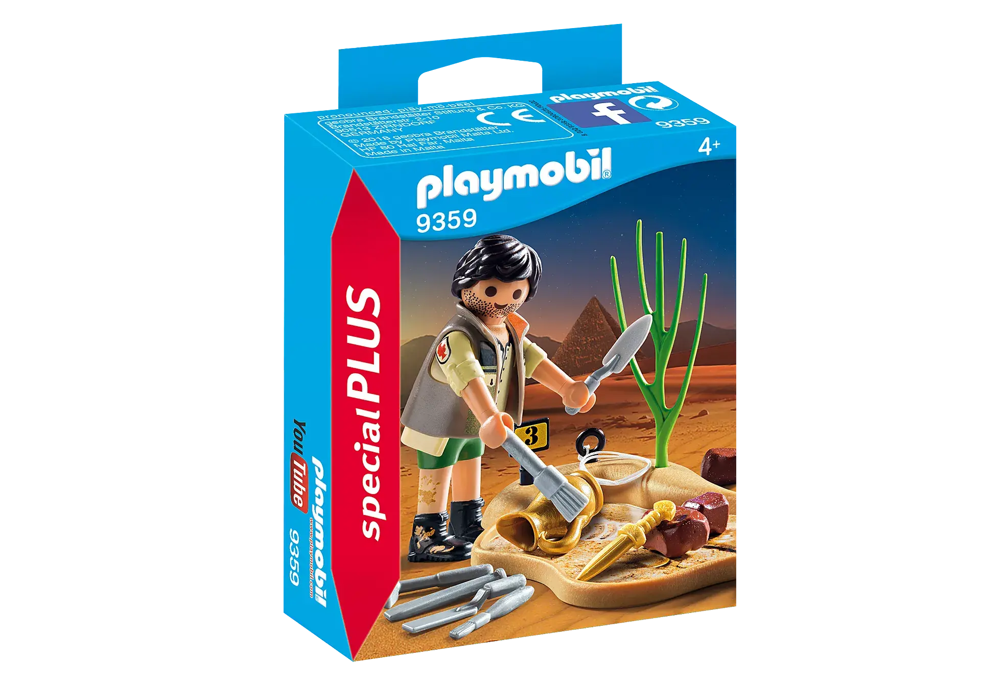 Playmobil Playmobil Special Plus 9359 - Archéologue