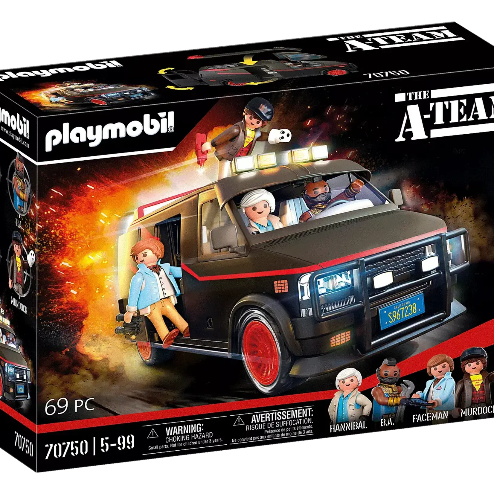 Playmobil Playmobil 70750 - Le Fourgon de l'Agence tous risques
