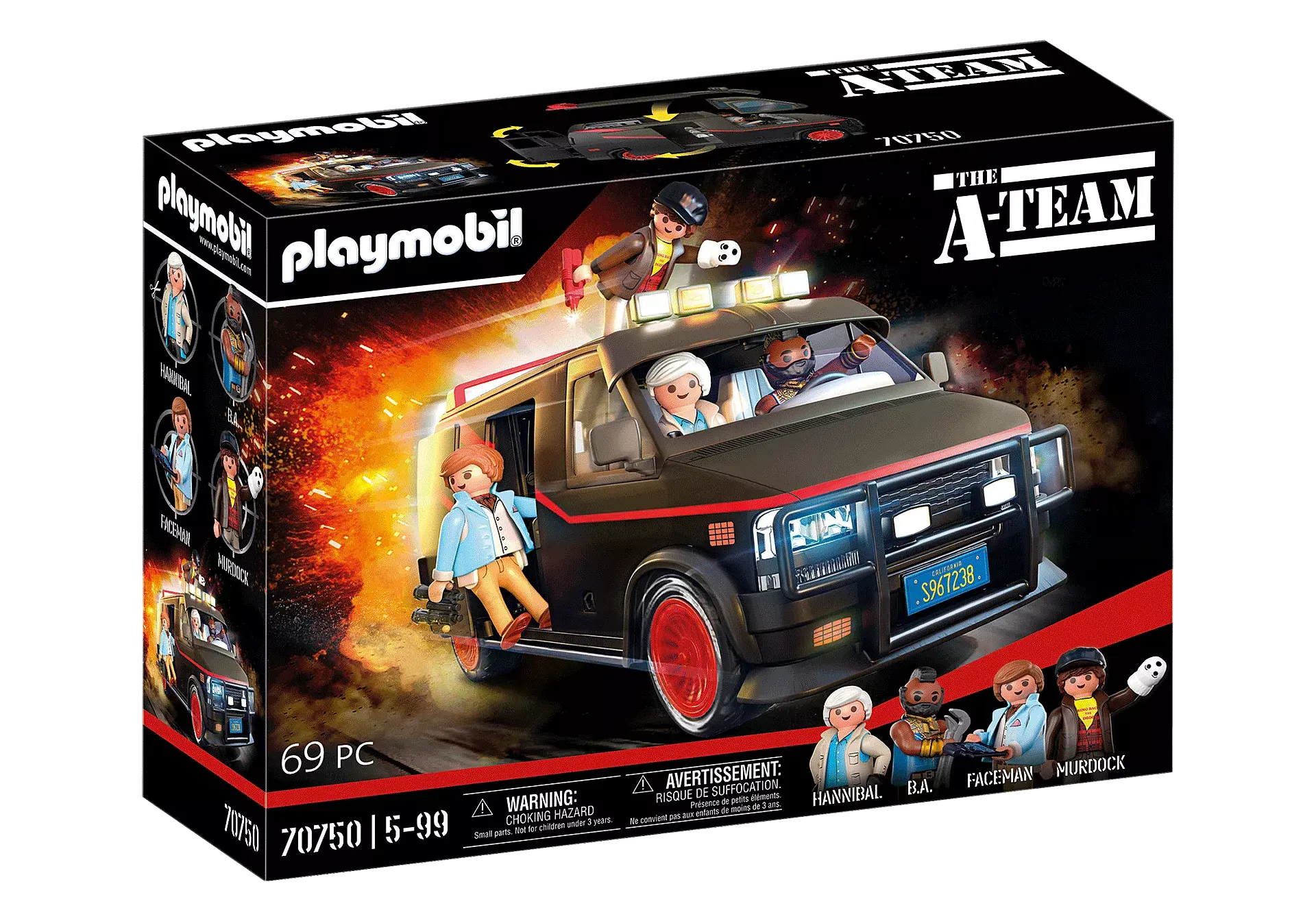 Playmobil - 70633 - back to the future - pick-up de marty - La Poste