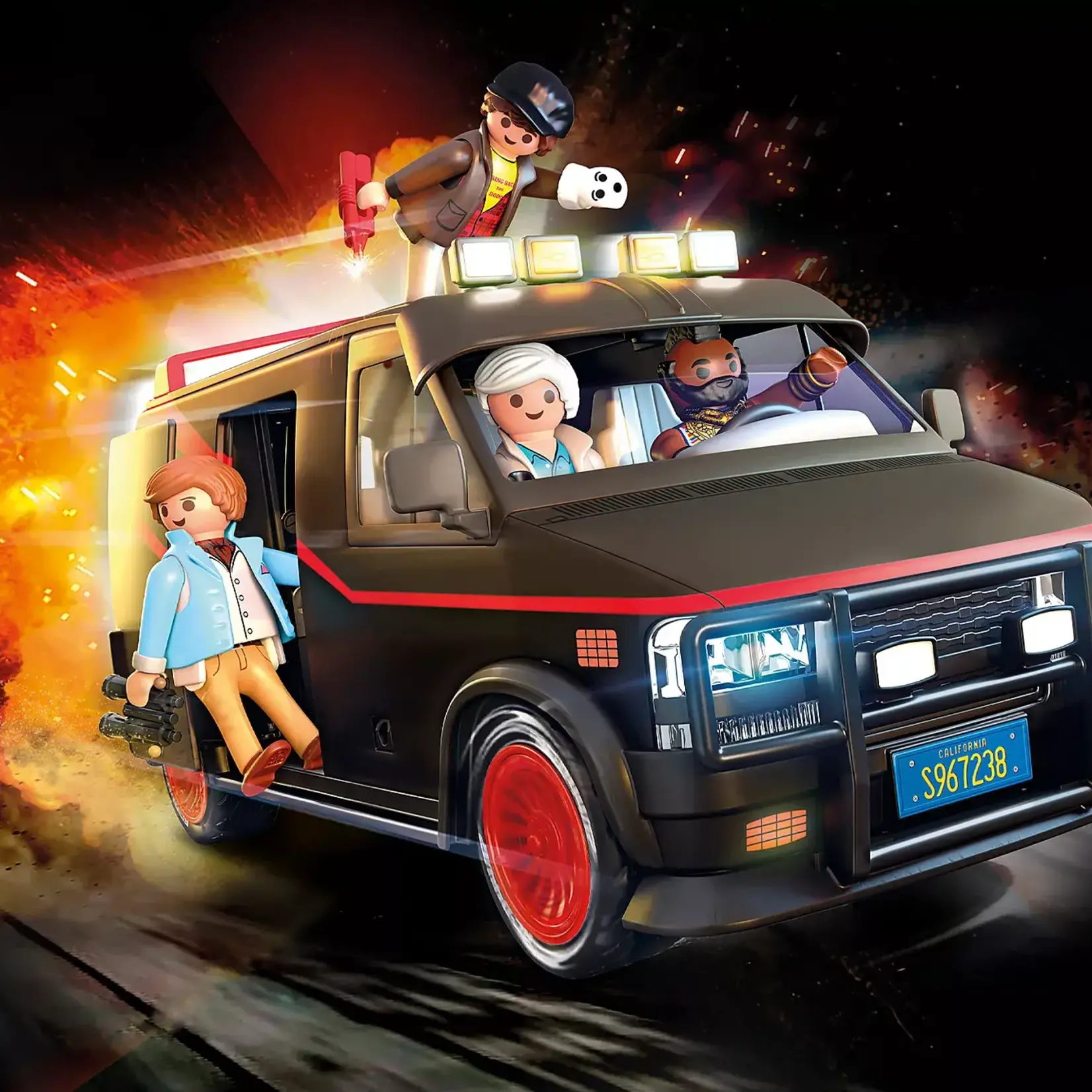 Playmobil Playmobil 70750 - Le Fourgon de l'Agence tous risques