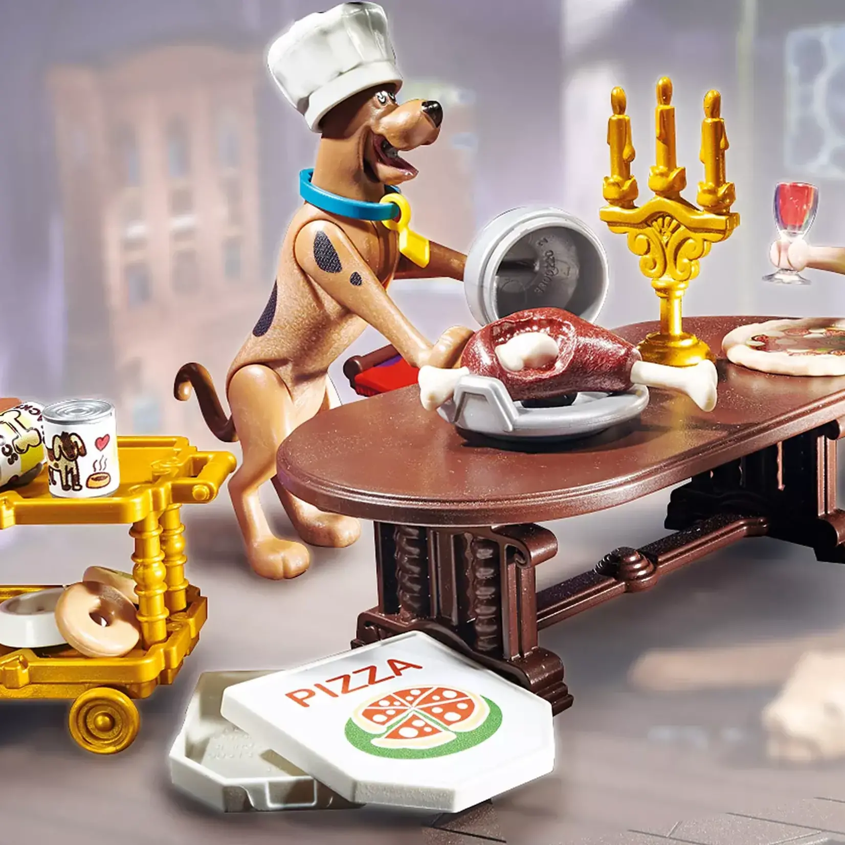 Playmobil Playmobil Scooby-Doo! 70363 - Salle de diner avec Sammy