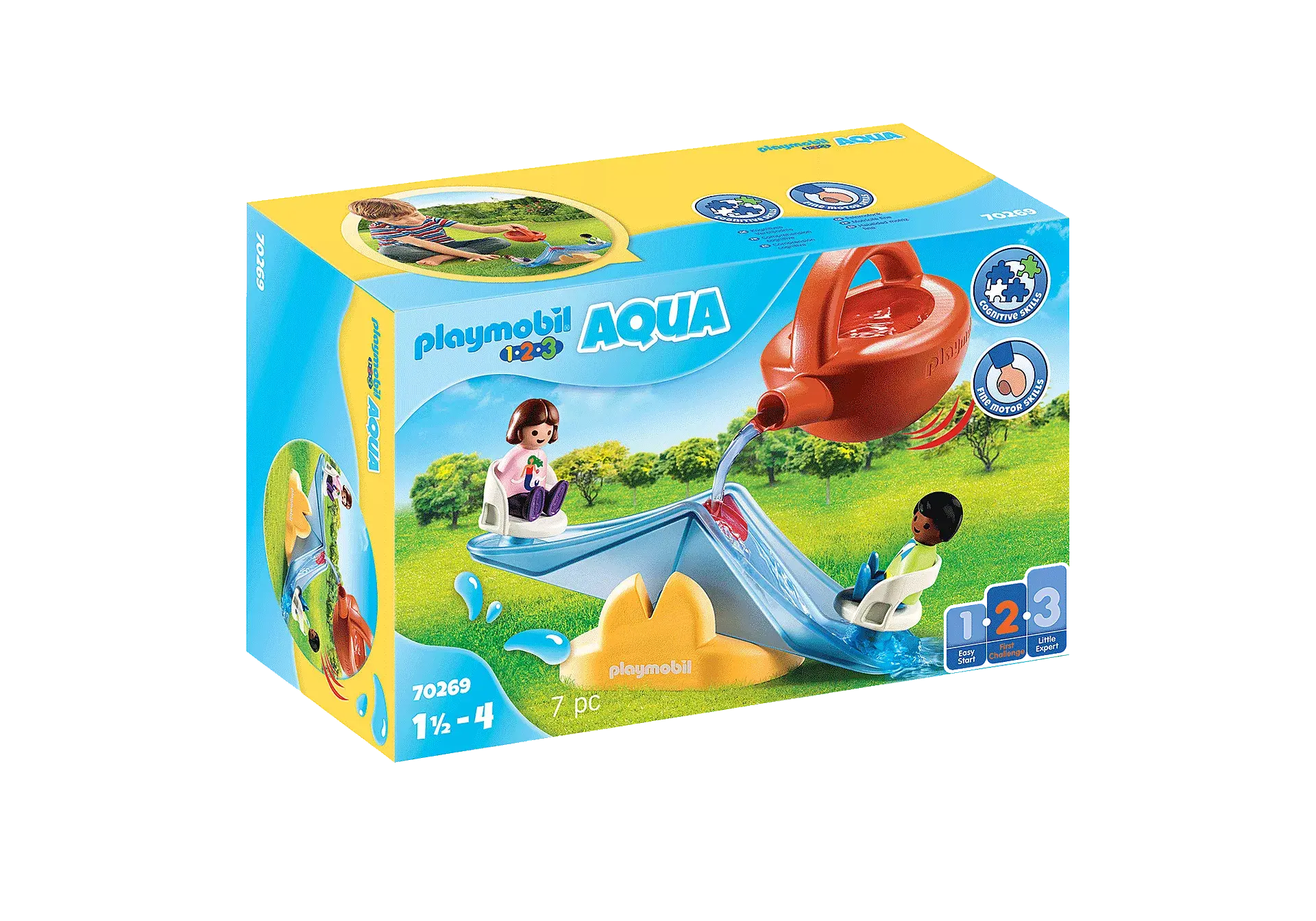 1.2.3 Aqua - Balancoire aquatique avec arrosoir - Maitre des Jeux