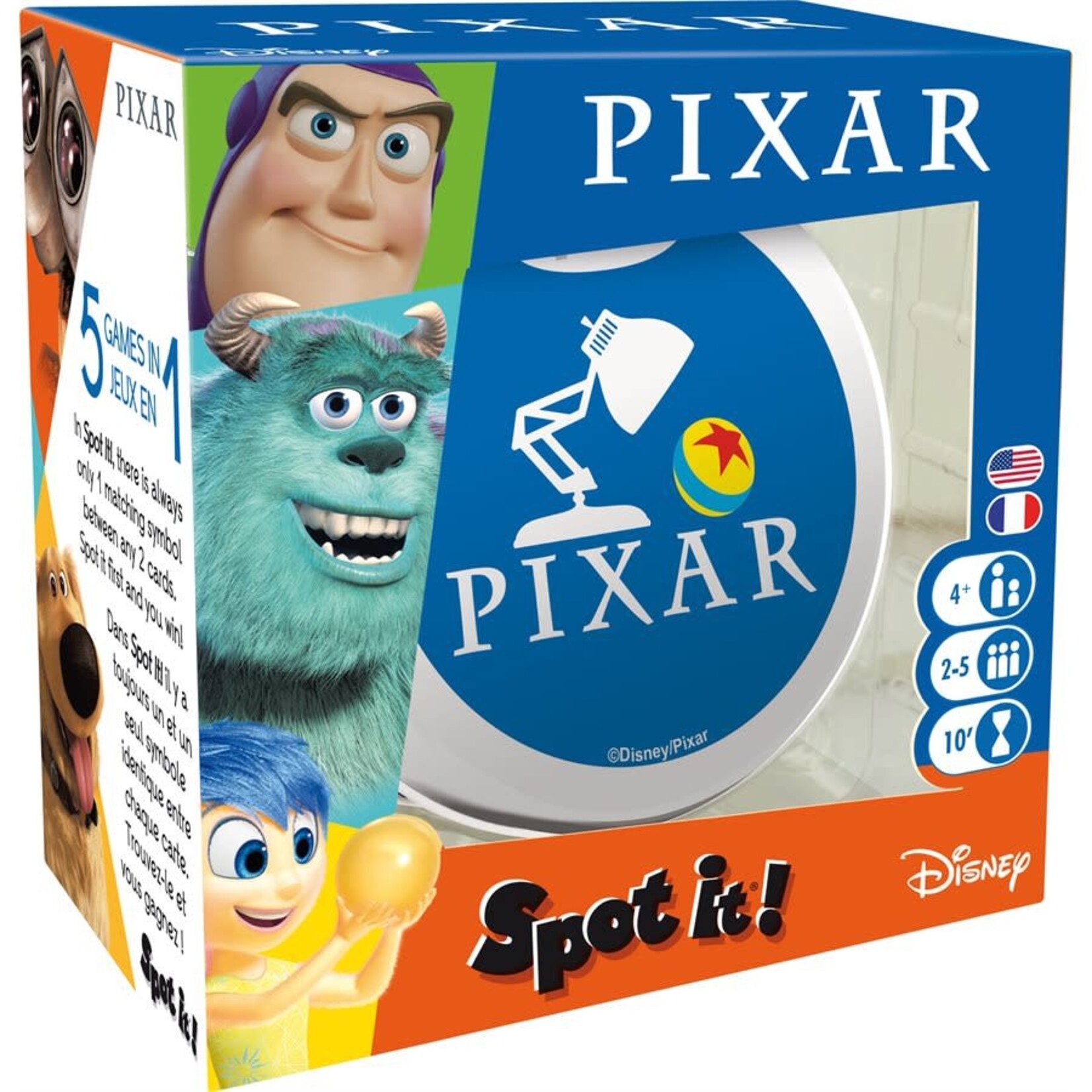 Zygomatic Spot It! Disney Pixar