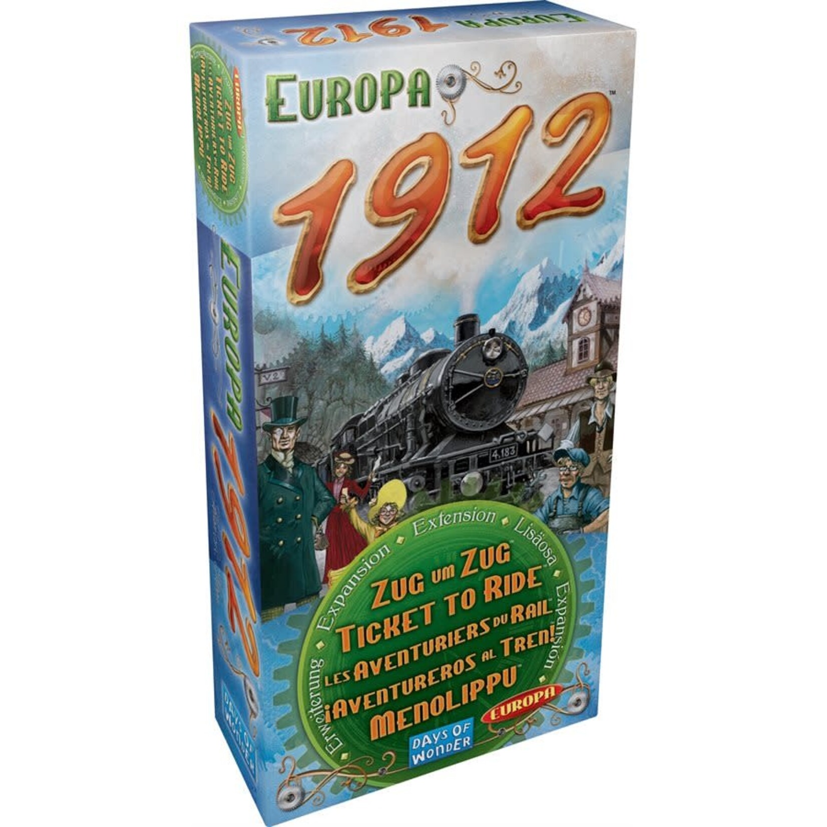Days of Wonder Les Aventuriers du Rail - Europe 1912