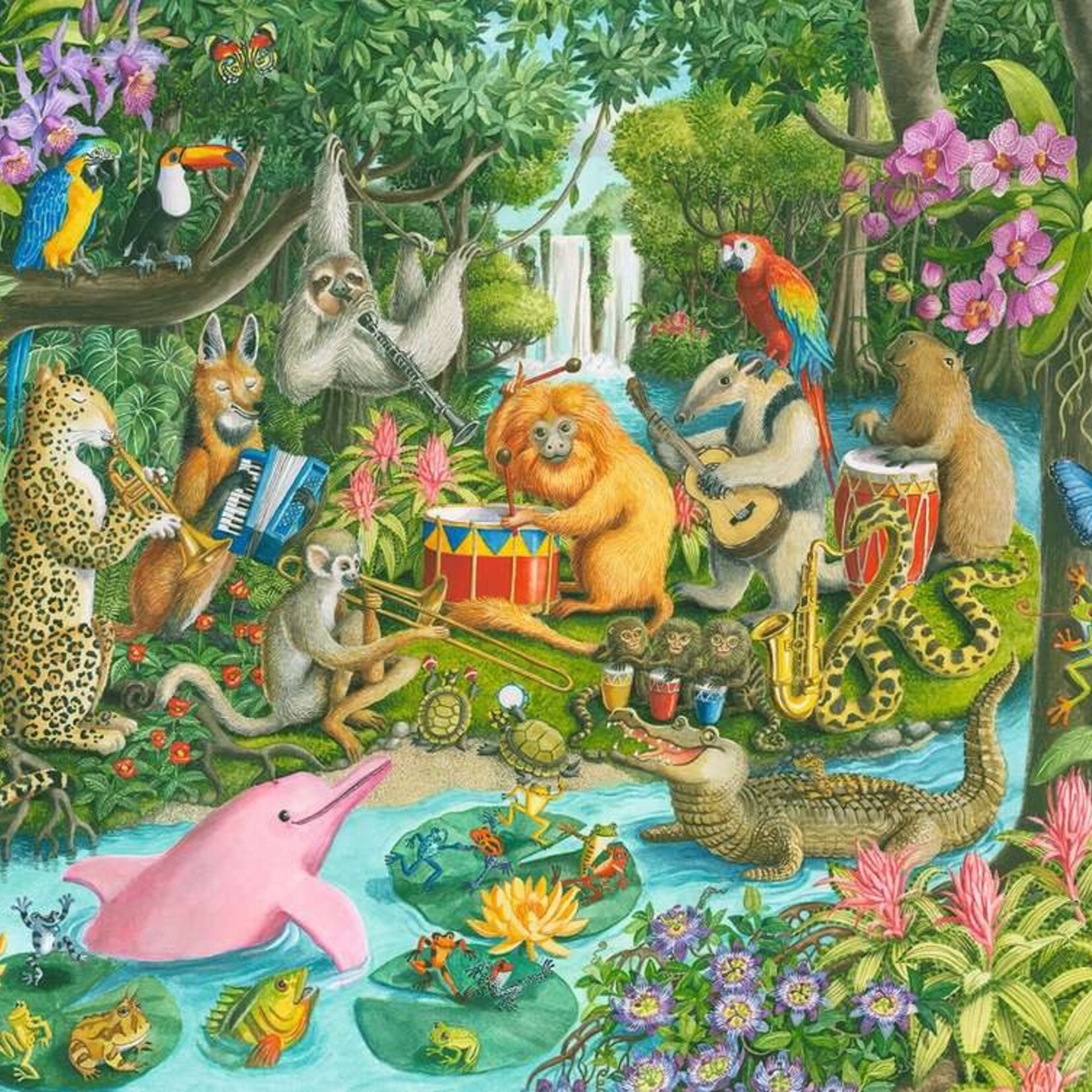 Ravensburger Ravens 100XXL - L'orchestre des animaux