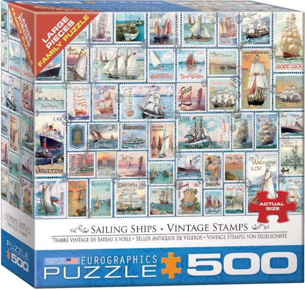 Eurographics Eurographics 500L - Timbre vintage de bateau à voile