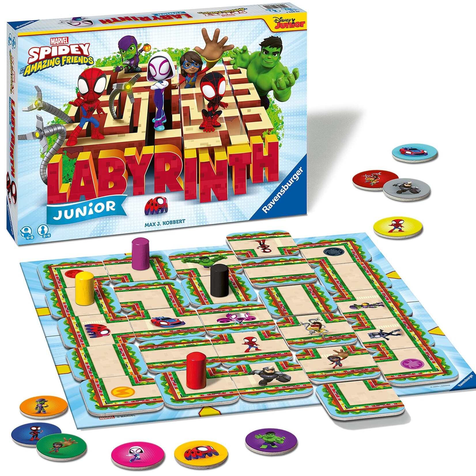 Ravensburger Labyrinth Junior - Spidey and his amazing friends
