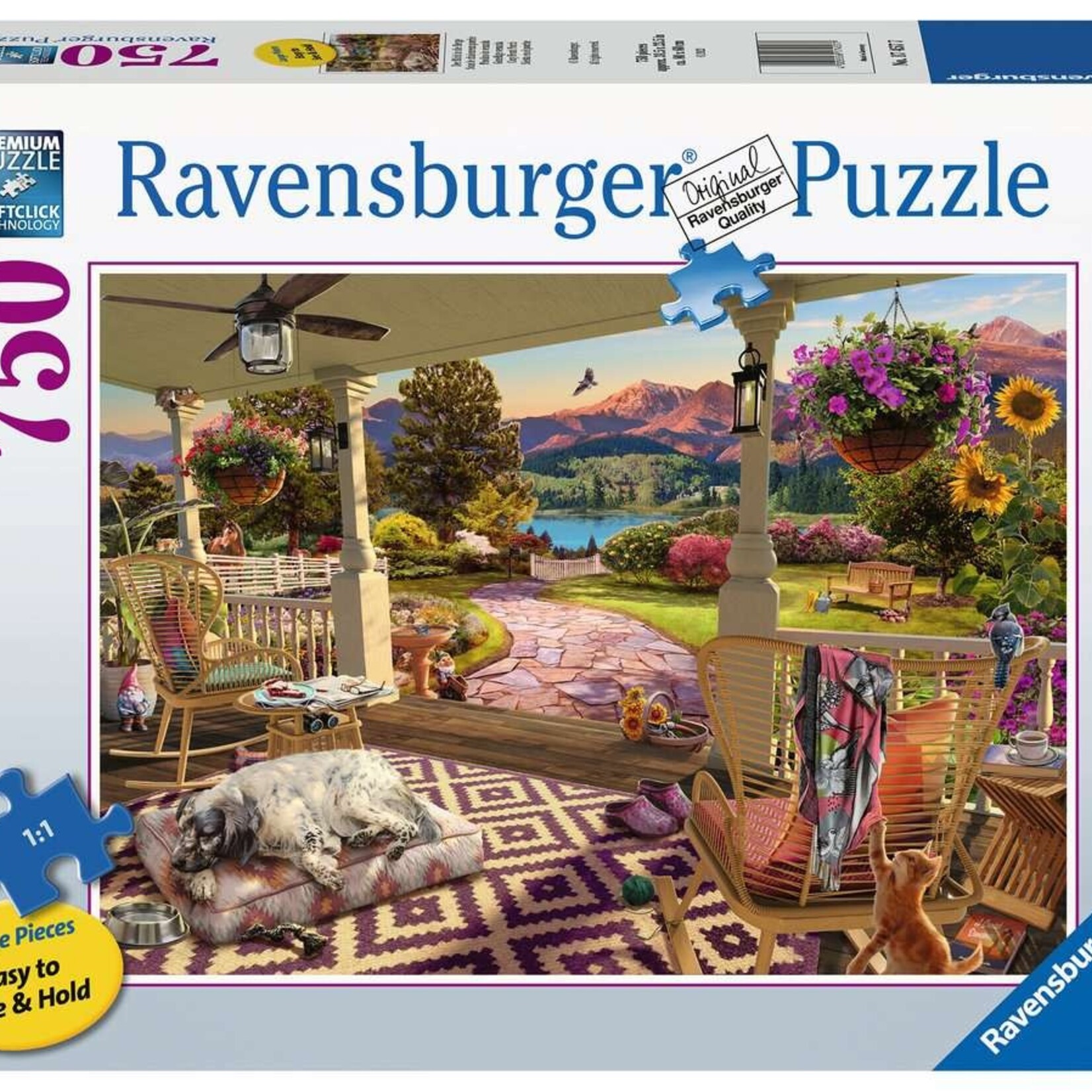 Ravensburger Ravens Géant 750 - Sous le chaleureux porche
