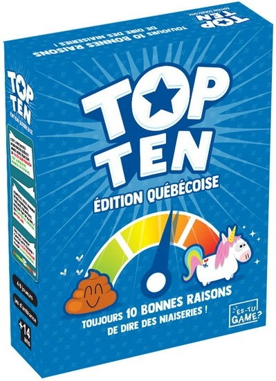 Cocktail Games Top Ten Édition Québécoise