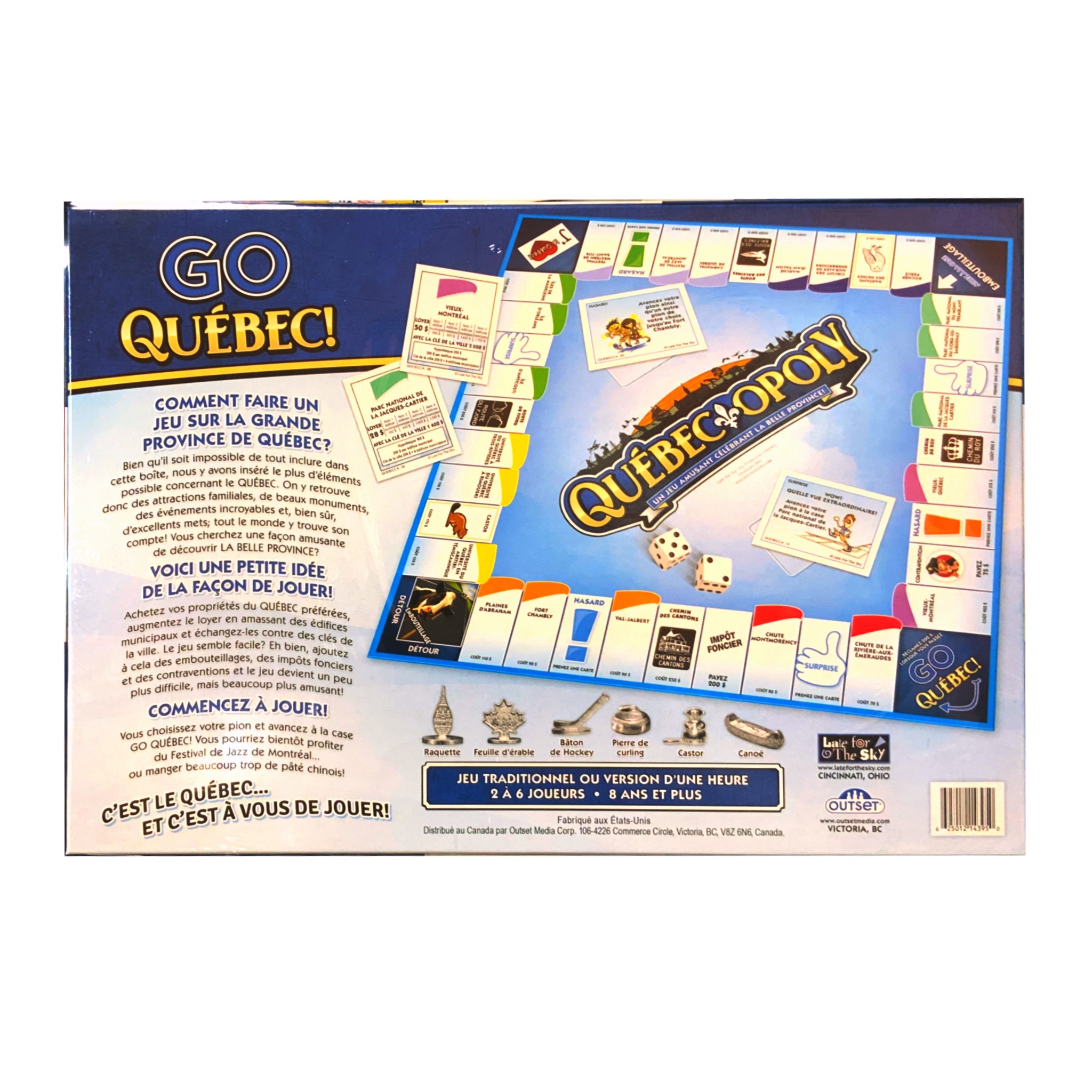 Outset Media Games Quebecopoly (2023)