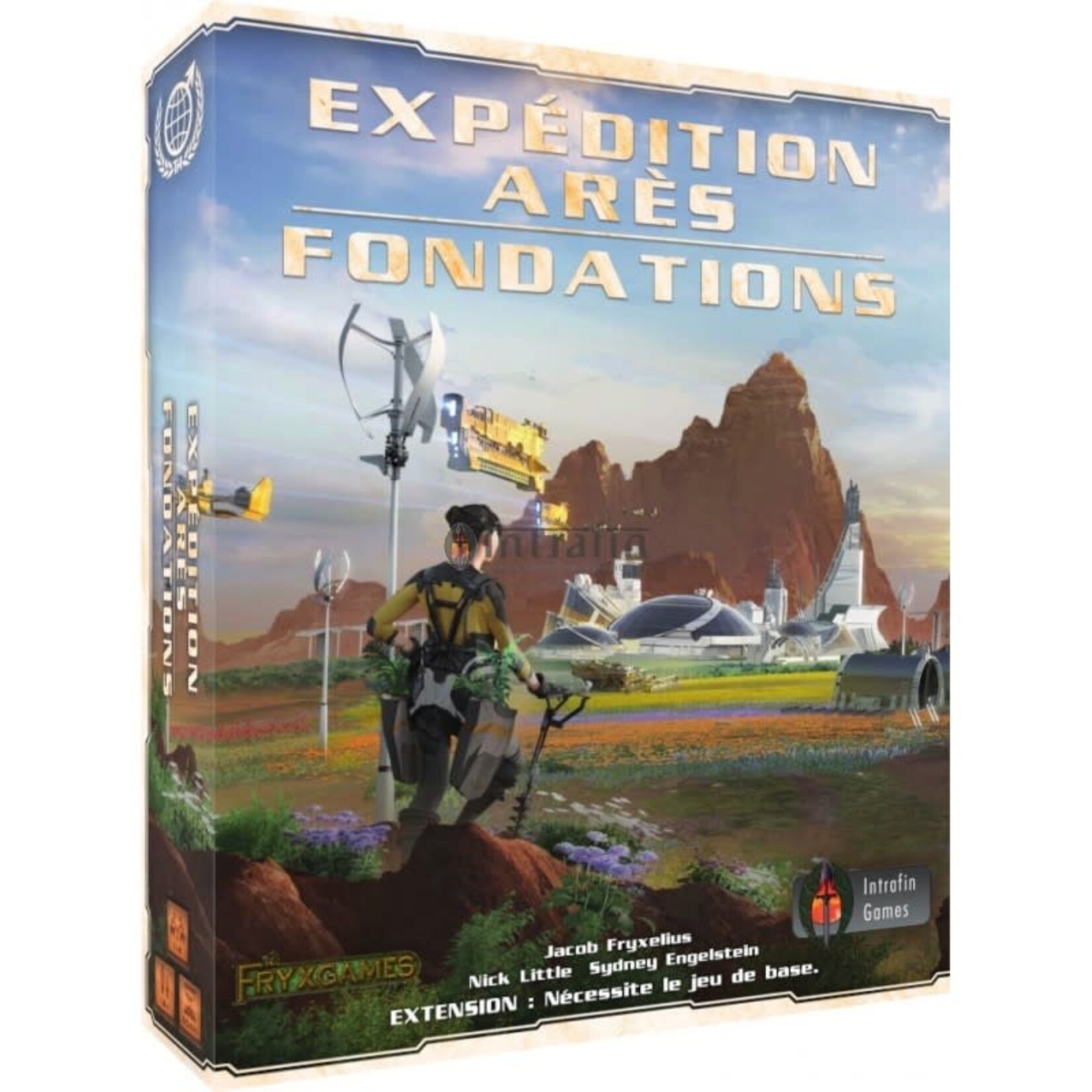 Intrafin Games Terraforming Mars Expédition Arès - ext. Fondations (FR)