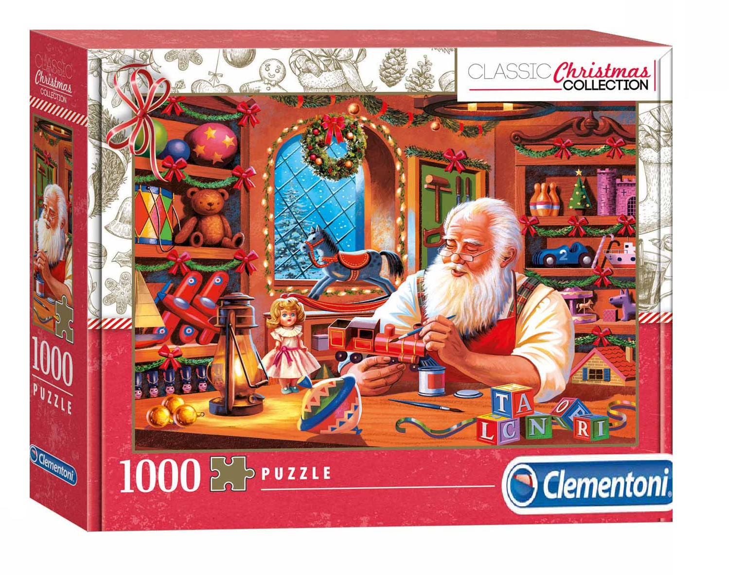 Clementoni Clementoni 1000 - L'atelier du Père Noel