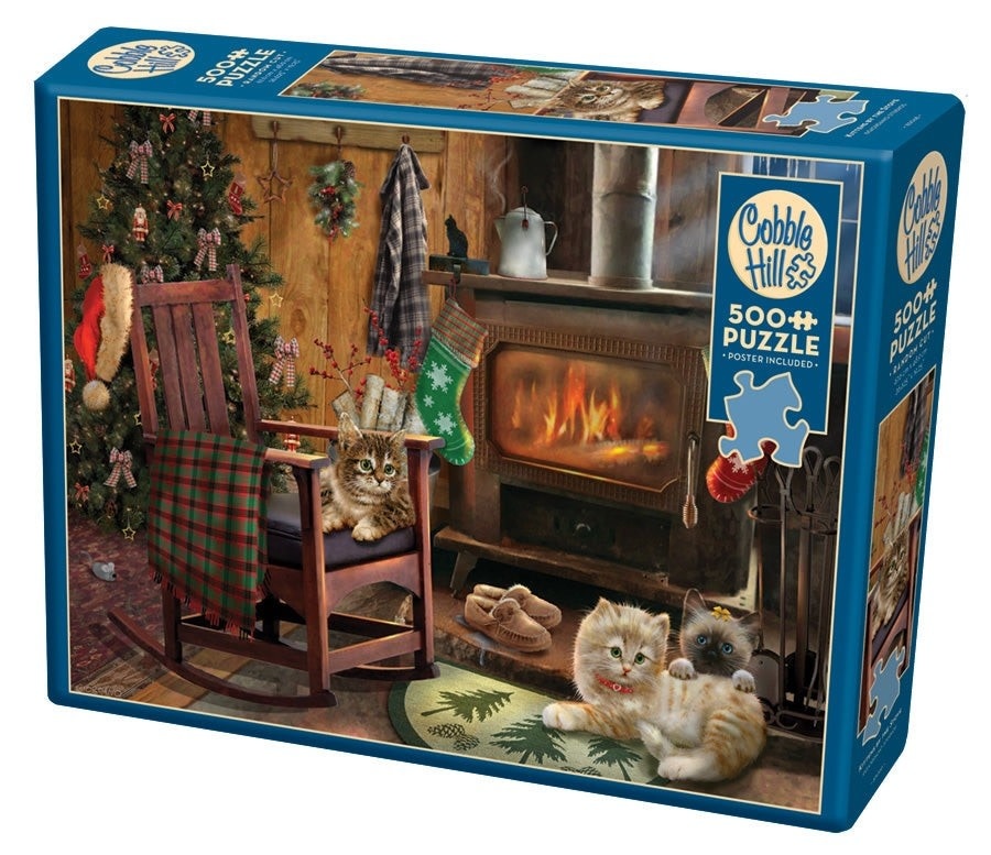 Cobble Hill Cobble Hill 500 - Kittens by the Stove