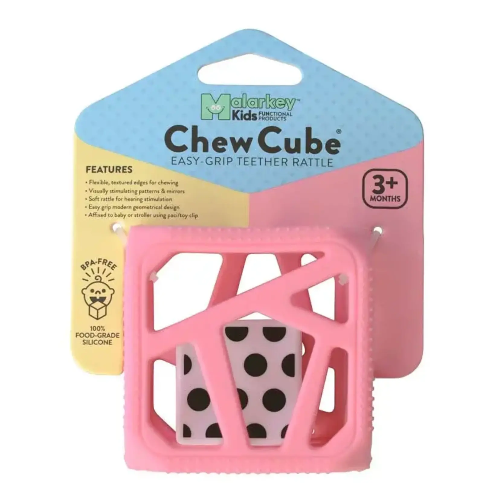 Malarkey Kids Chew Cube - Rose Bonbon