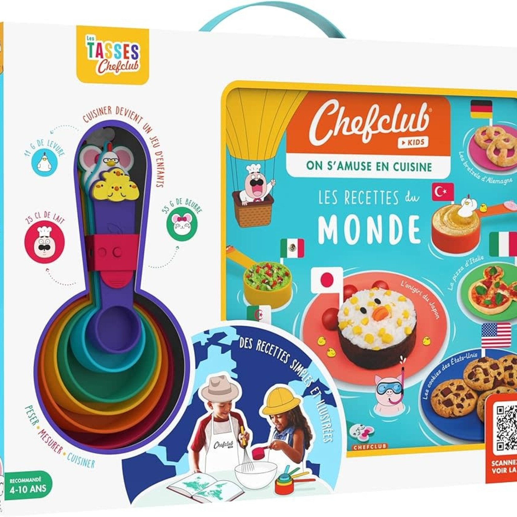 chefclub ChefClub - Coffret - Les recettes du monde