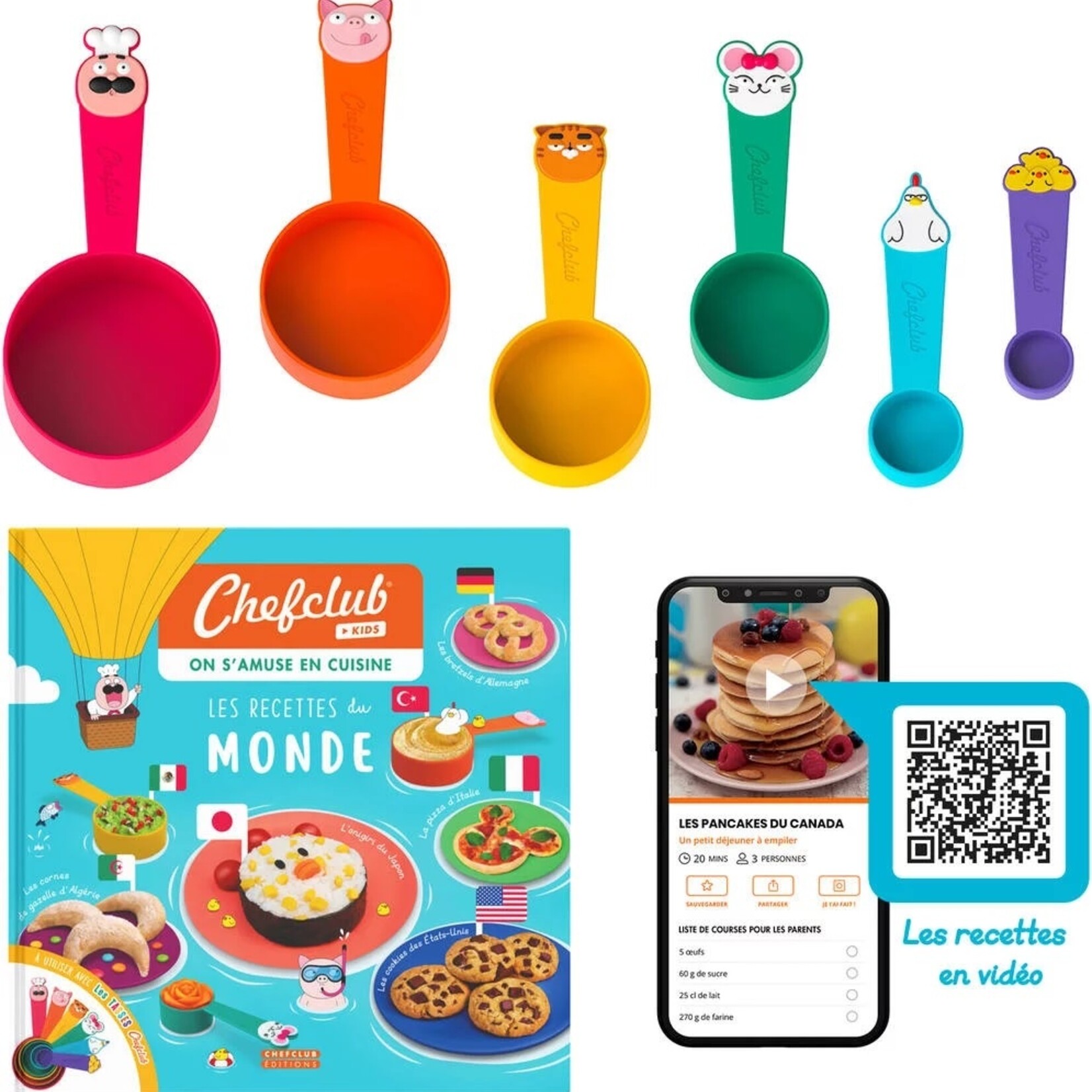 chefclub ChefClub - Coffret - Les recettes du monde