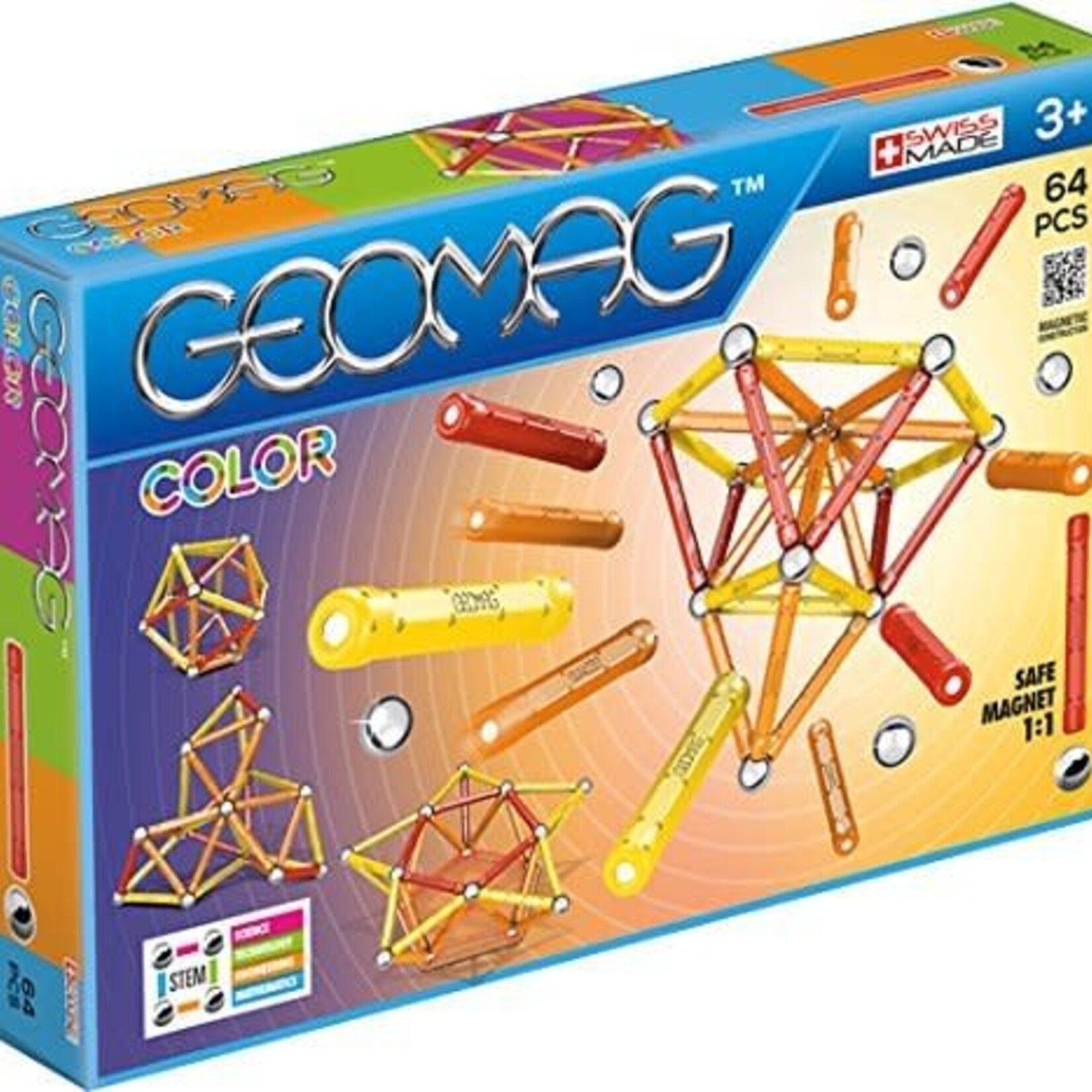 GeoMag Geomag 64 pcs Color