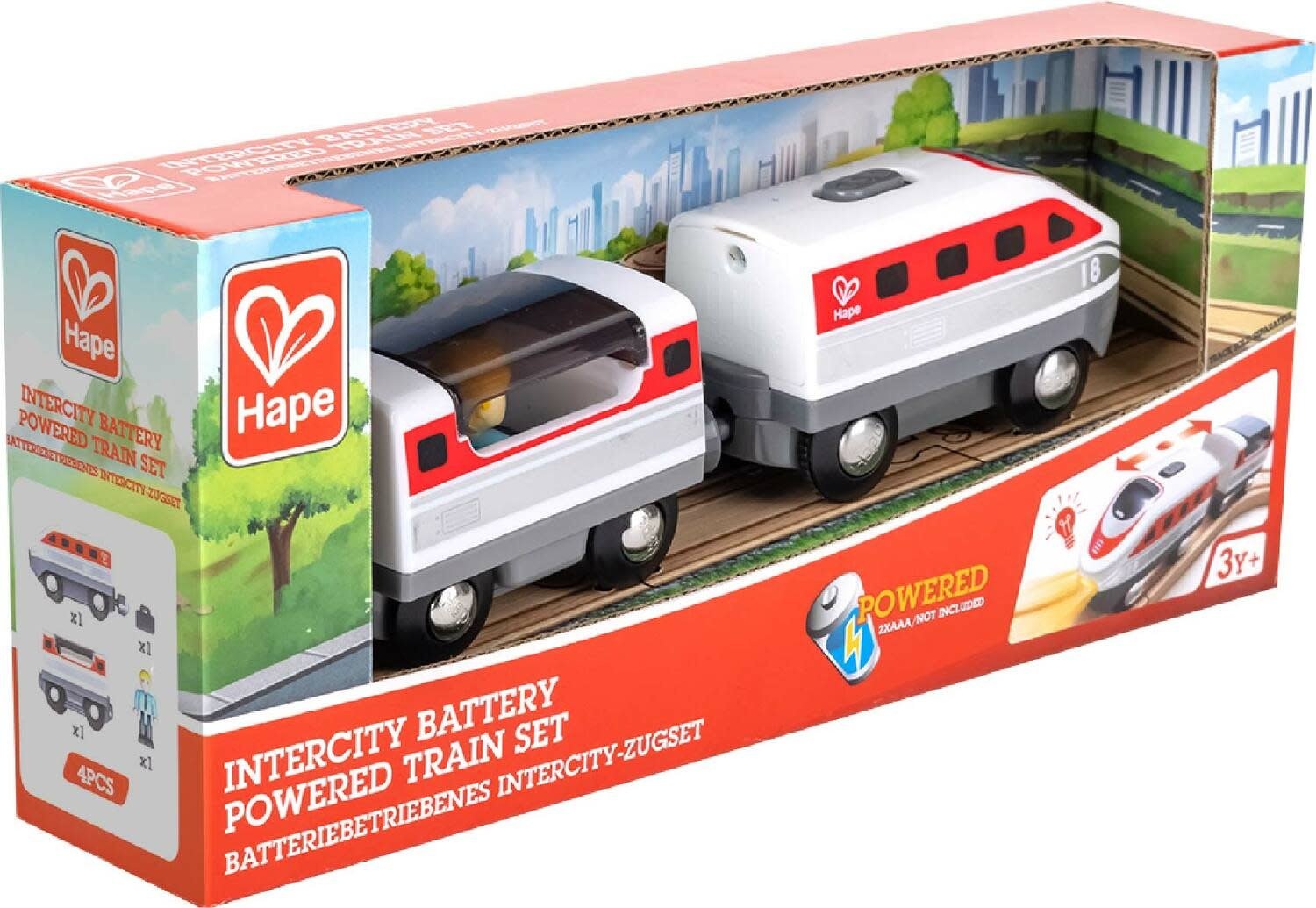 Hape Hape - Locomative de ville à batteries