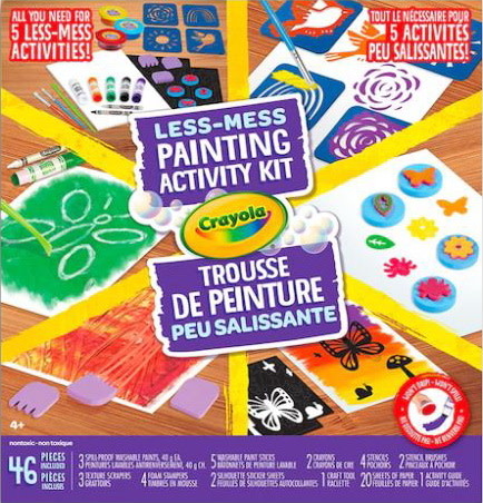 Crayola Crayola trousse de peinture peu salissante