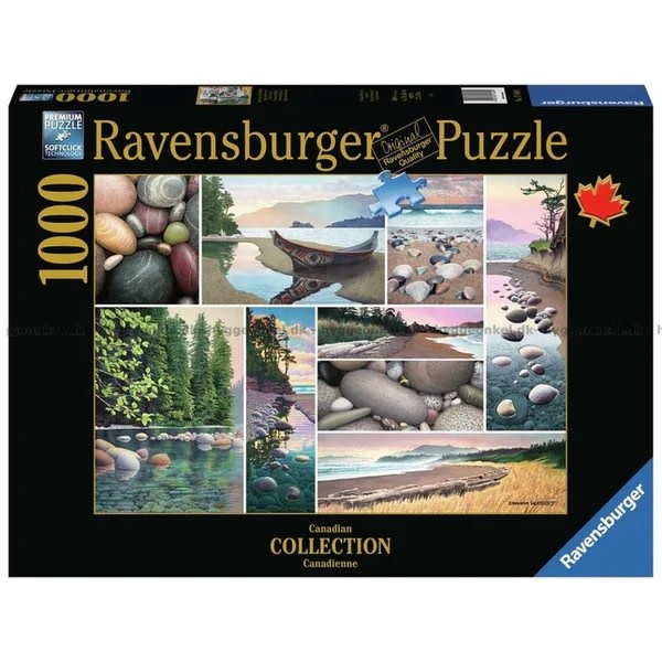 Ravensburger Ravens 1000 - Collection Canadienne - Voyage sur la côte ouest