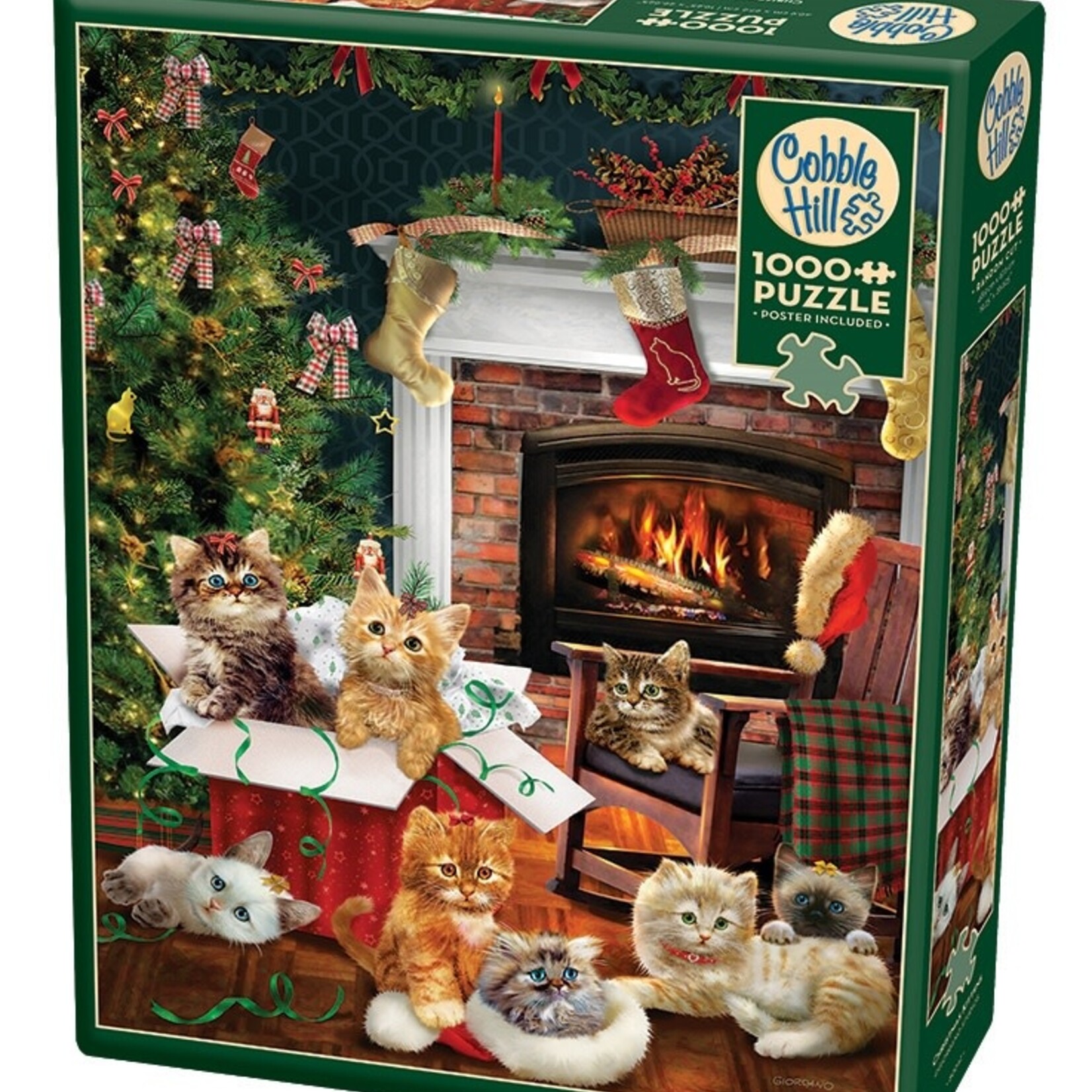 Cobble Hill Cobble Hill 1000 - Christmas Kittens