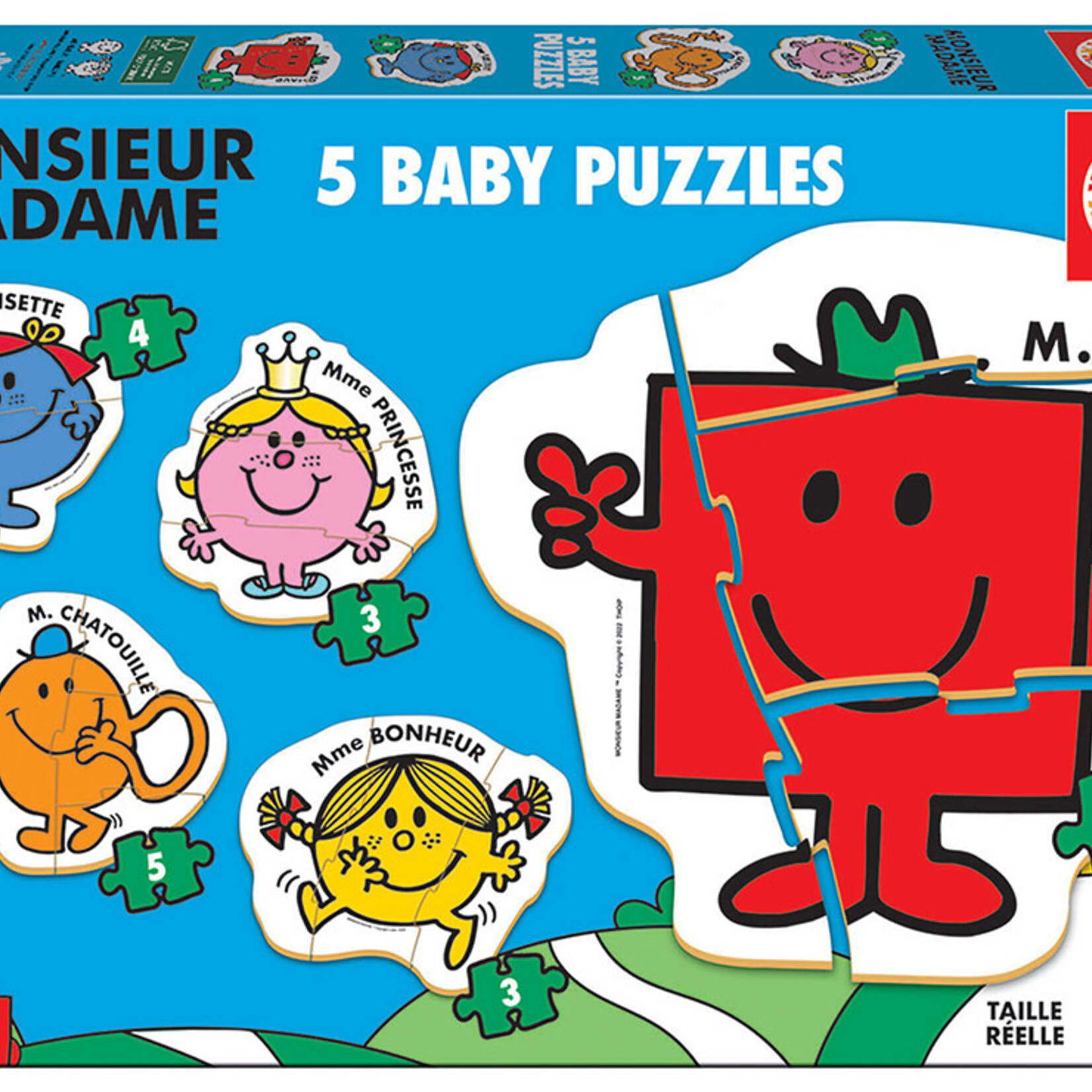 Educa Educa Baby Puzzles - Monsieur Madame