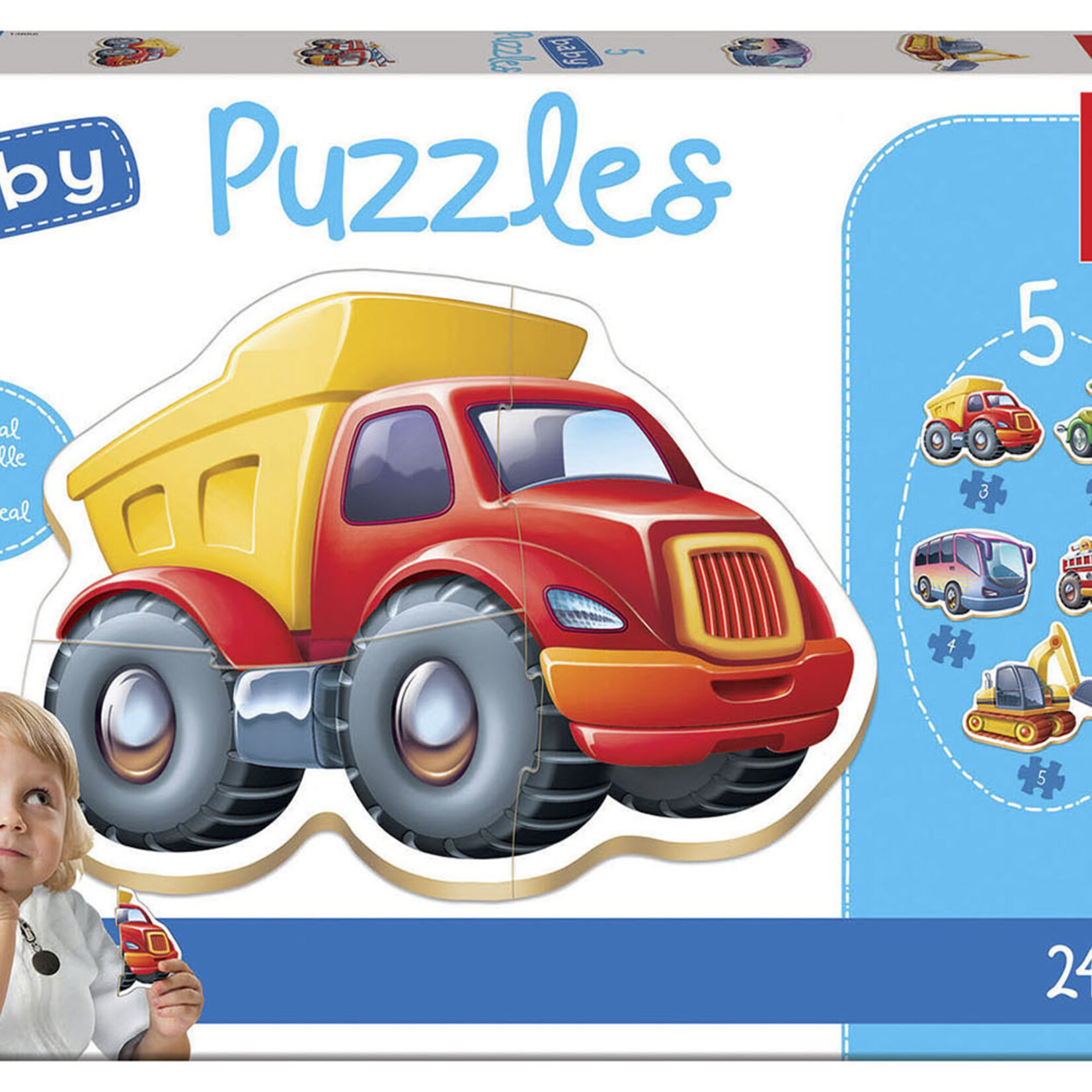 Educa Educa Baby Puzzles - Véhicules