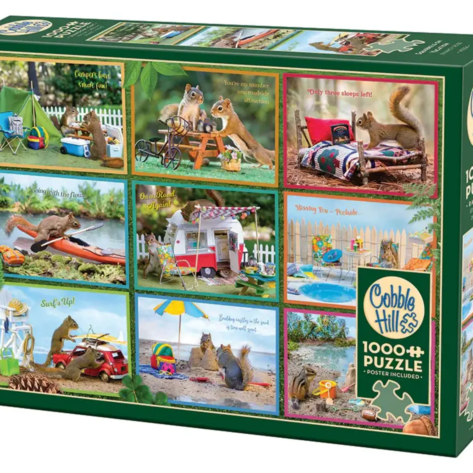 Cobble Hill Cobble Hill 1000 - Squirrels on Vacation