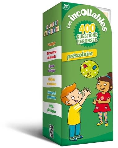 Caractère Les Incollables - 400 questions Préscolaire