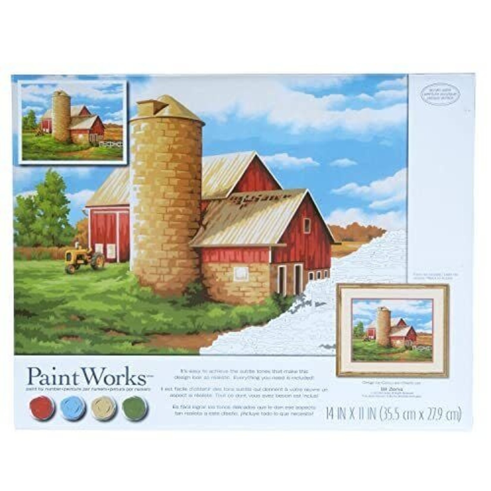 PaintWorks PaintWorks 11 x 14 À la ferme
