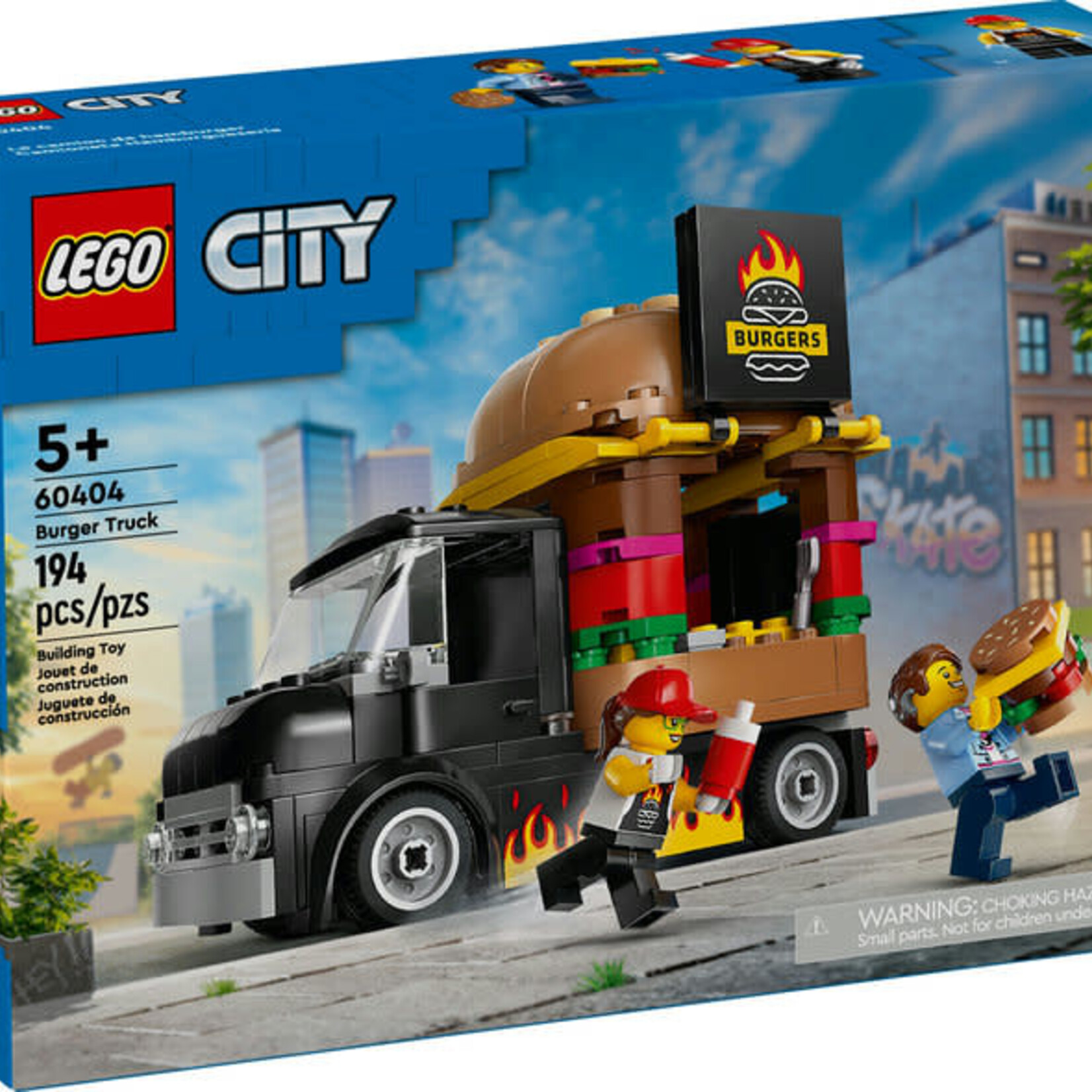 Lego Lego 60404 City - Le camion de hamburger