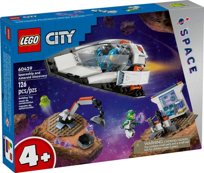 Lego Lego 60429 City - La découverte de vaisseaux spatiaux et d'astéroïdes