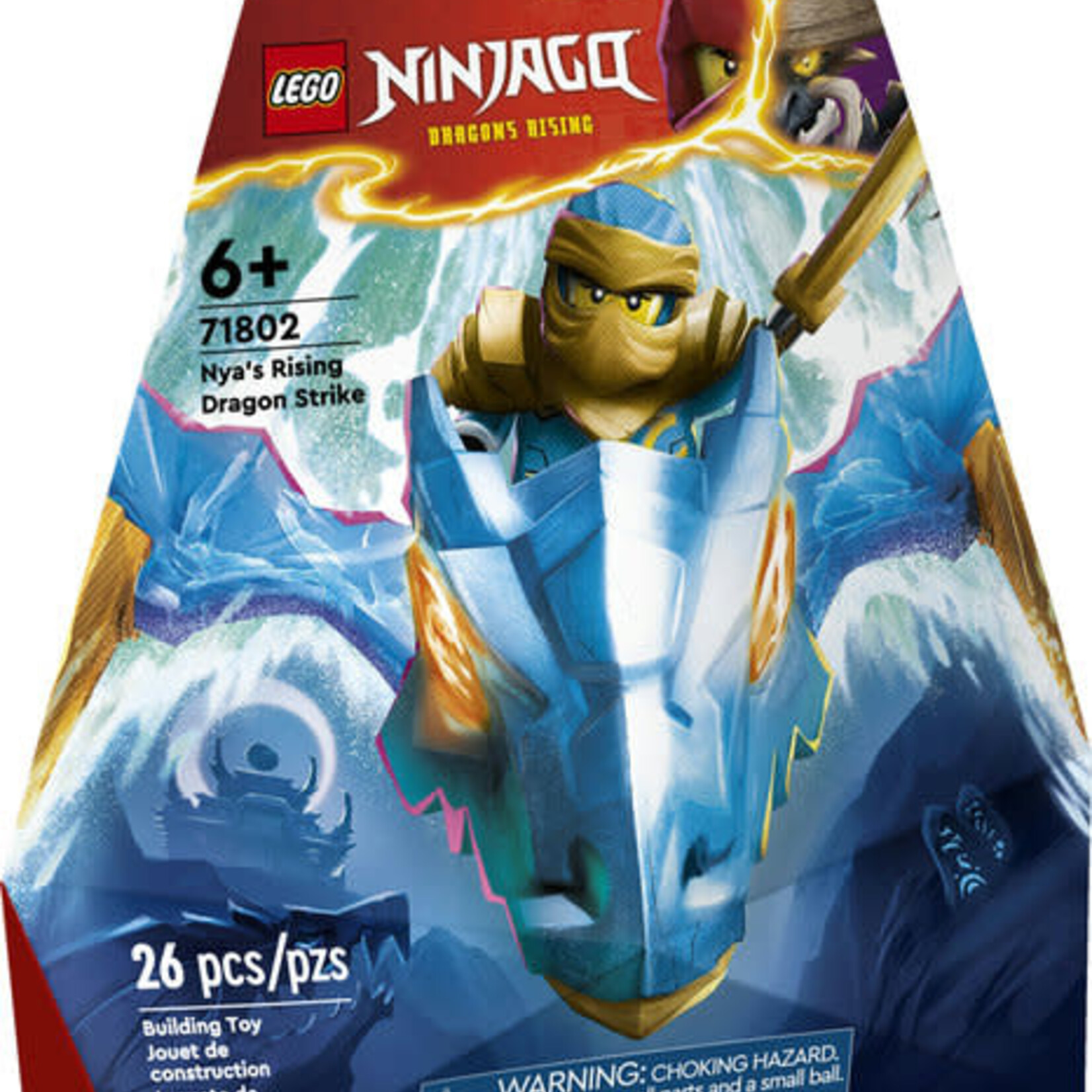 Lego Lego 71802 Ninjago - L’attaque du dragon levant de Nya