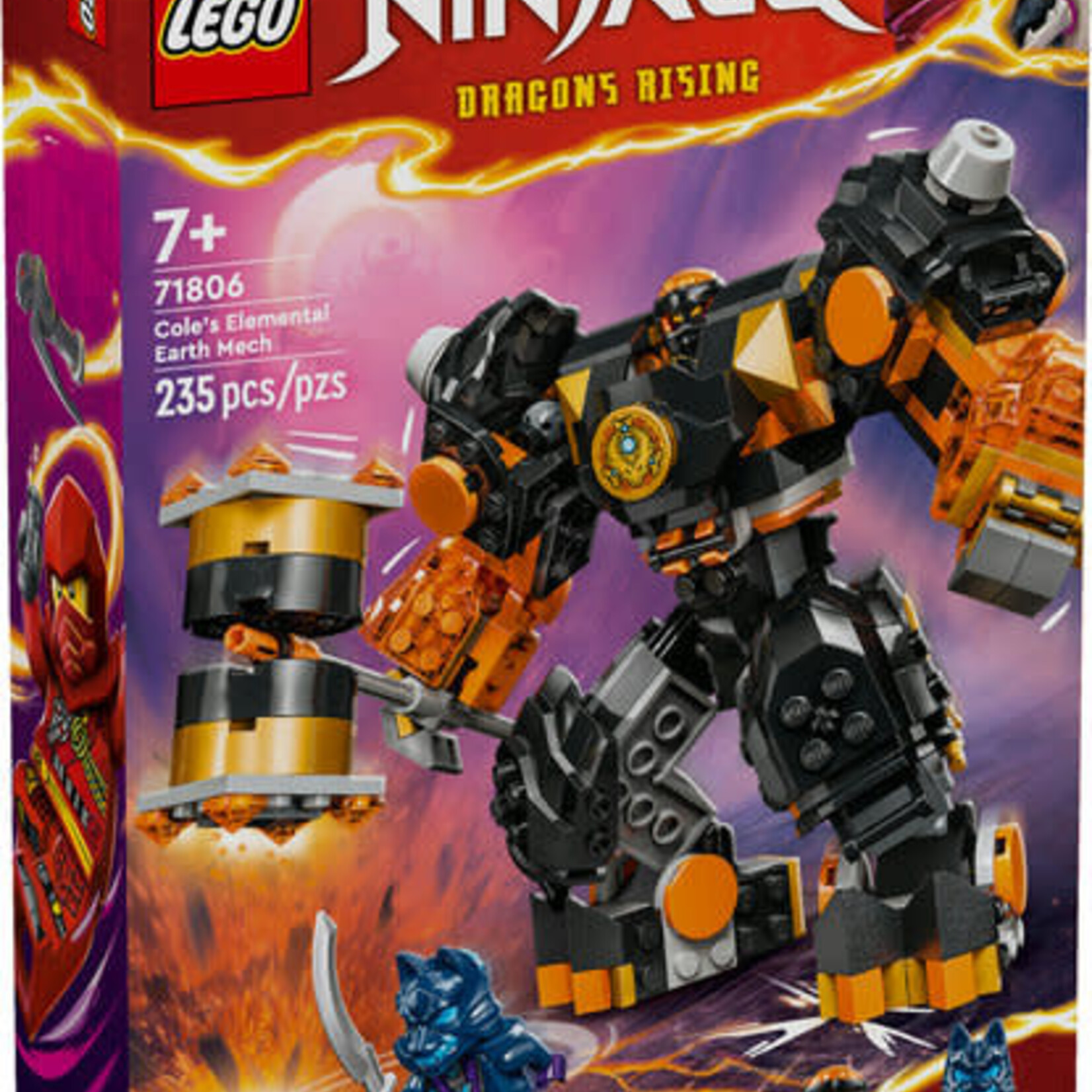 Lego Lego 71806 Ninjago - Le robot de terre élémentaire de Cole