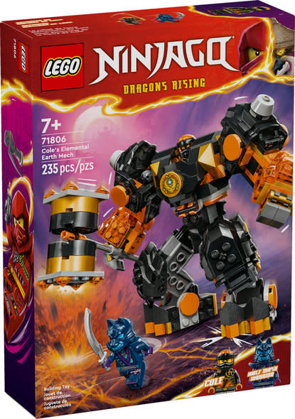 Lego Lego 71806 Ninjago - Le robot de terre élémentaire de Cole