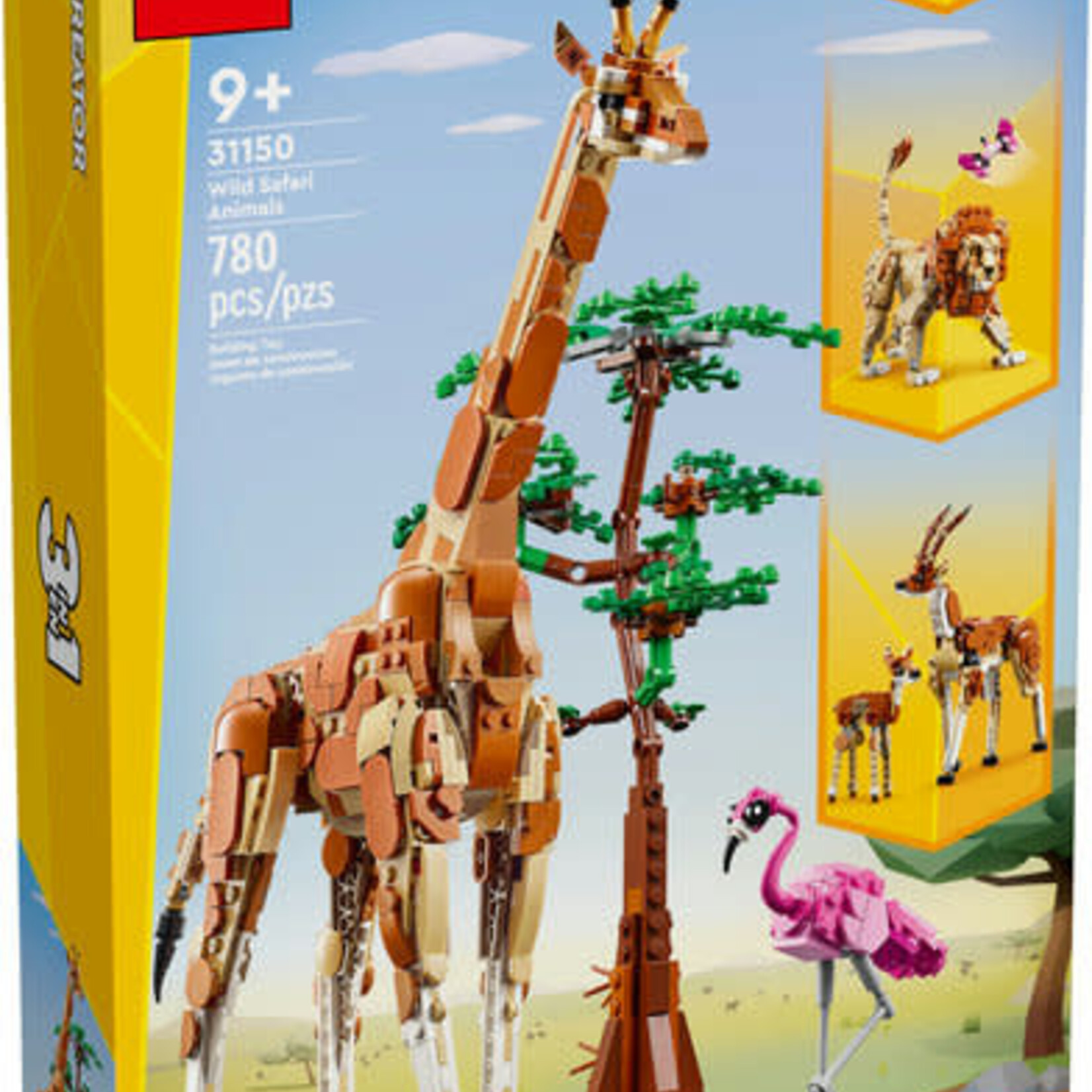 Lego Lego 31150 Creator - Les animaux sauvages du safari