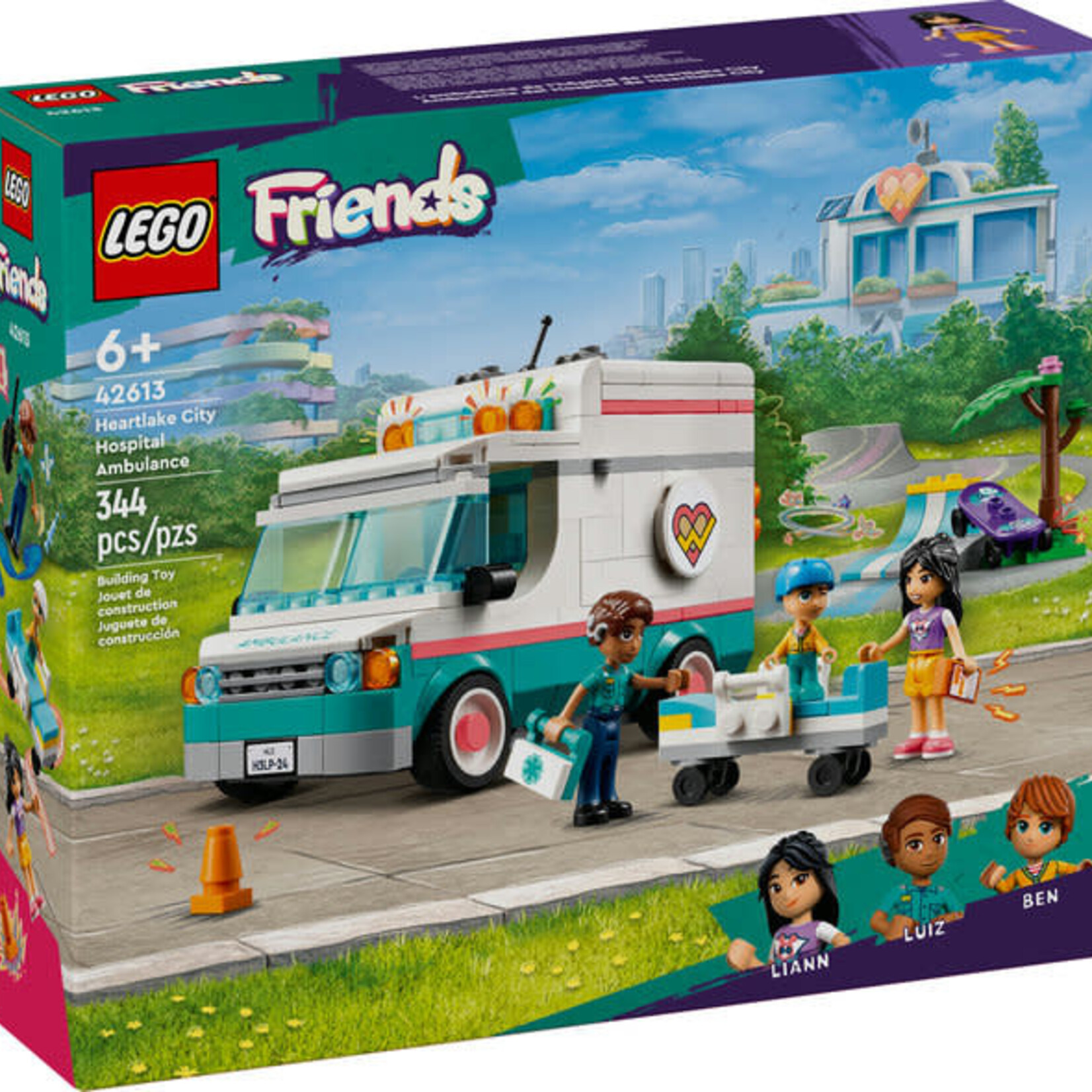 Lego Lego 42613 Friends - L’ambulance de l'hôpital de Heartlake City