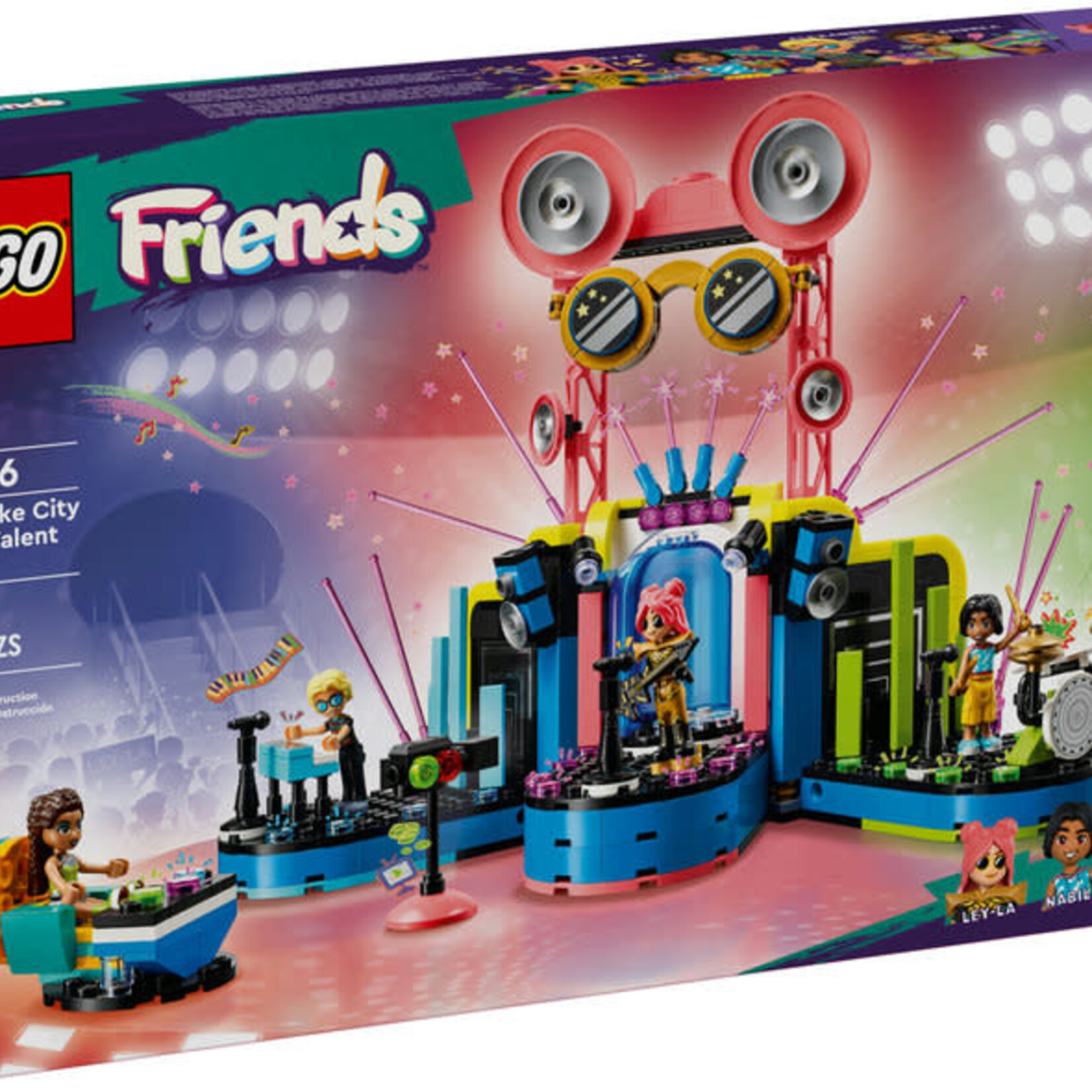 Lego Lego 42616 Friends - Le spectacle de talents musicaux de Heartlake City