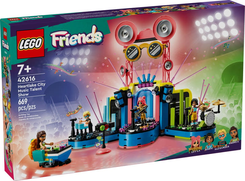 Lego Lego 42616 Friends - Le spectacle de talents musicaux de Heartlake City