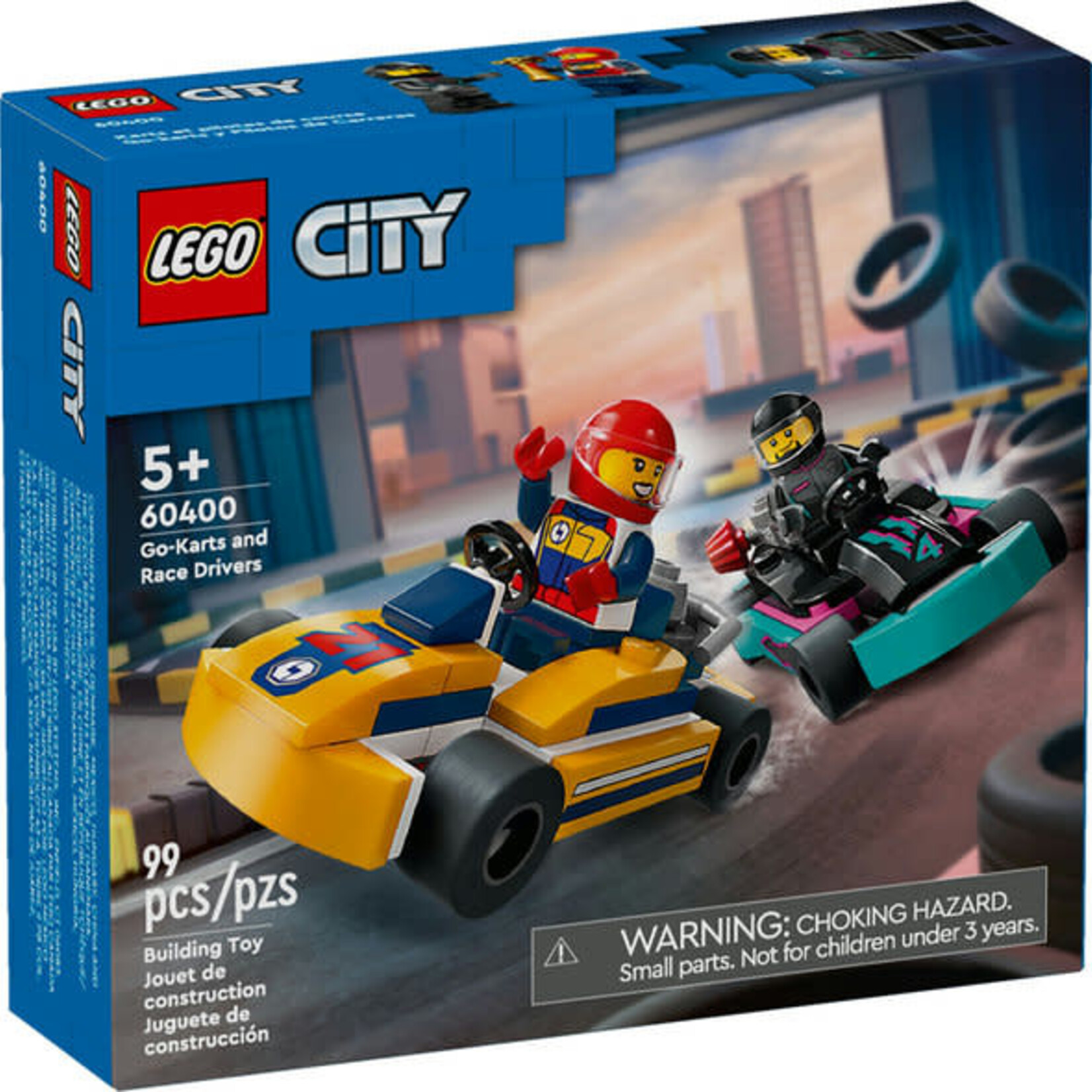 Lego Lego 60400 City - Karts et pilotes de course