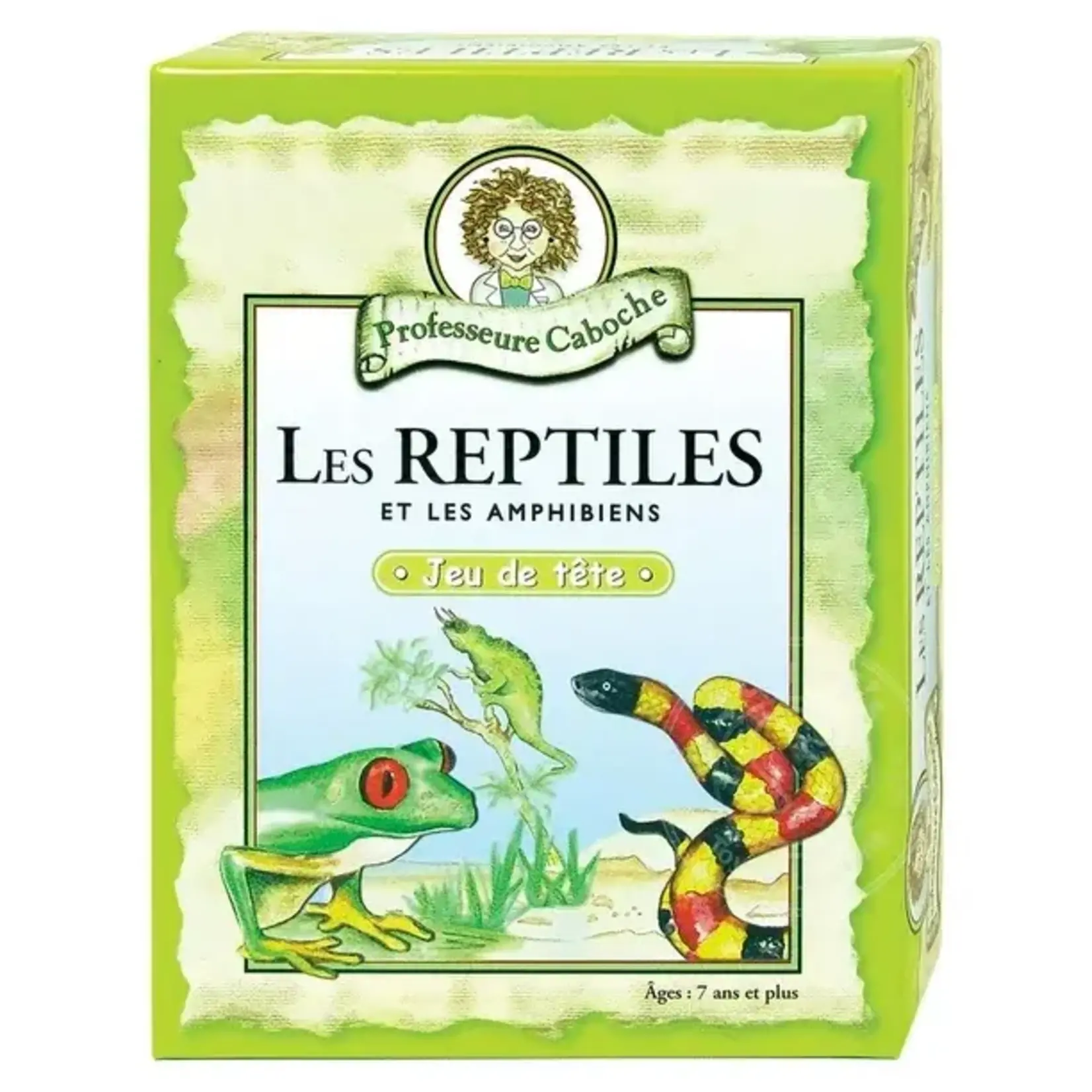 Professeure Caboche Professeure Caboche - Les reptiles et les amphibiens