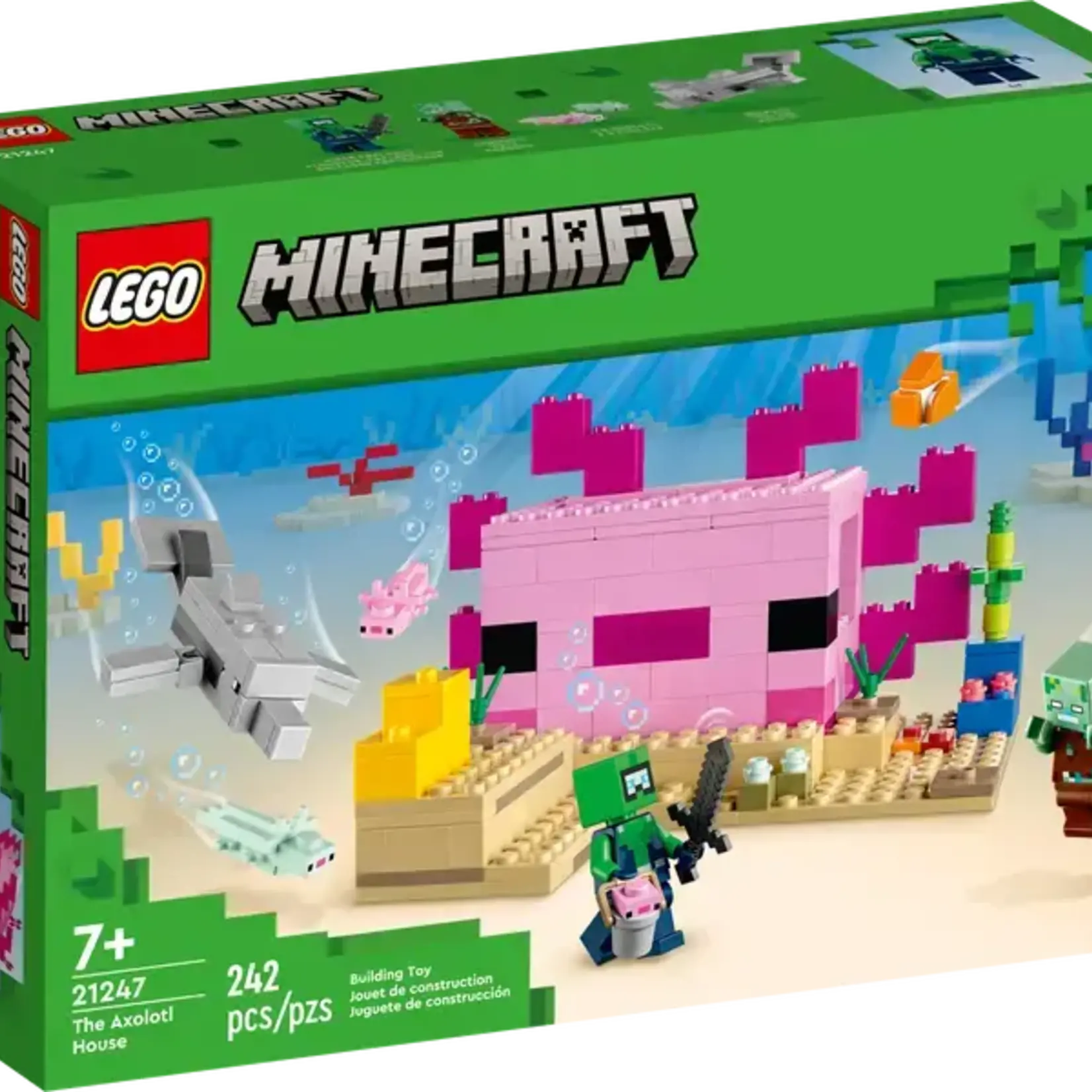 Lego Lego 21247 Minecraft - La maison Axolotl