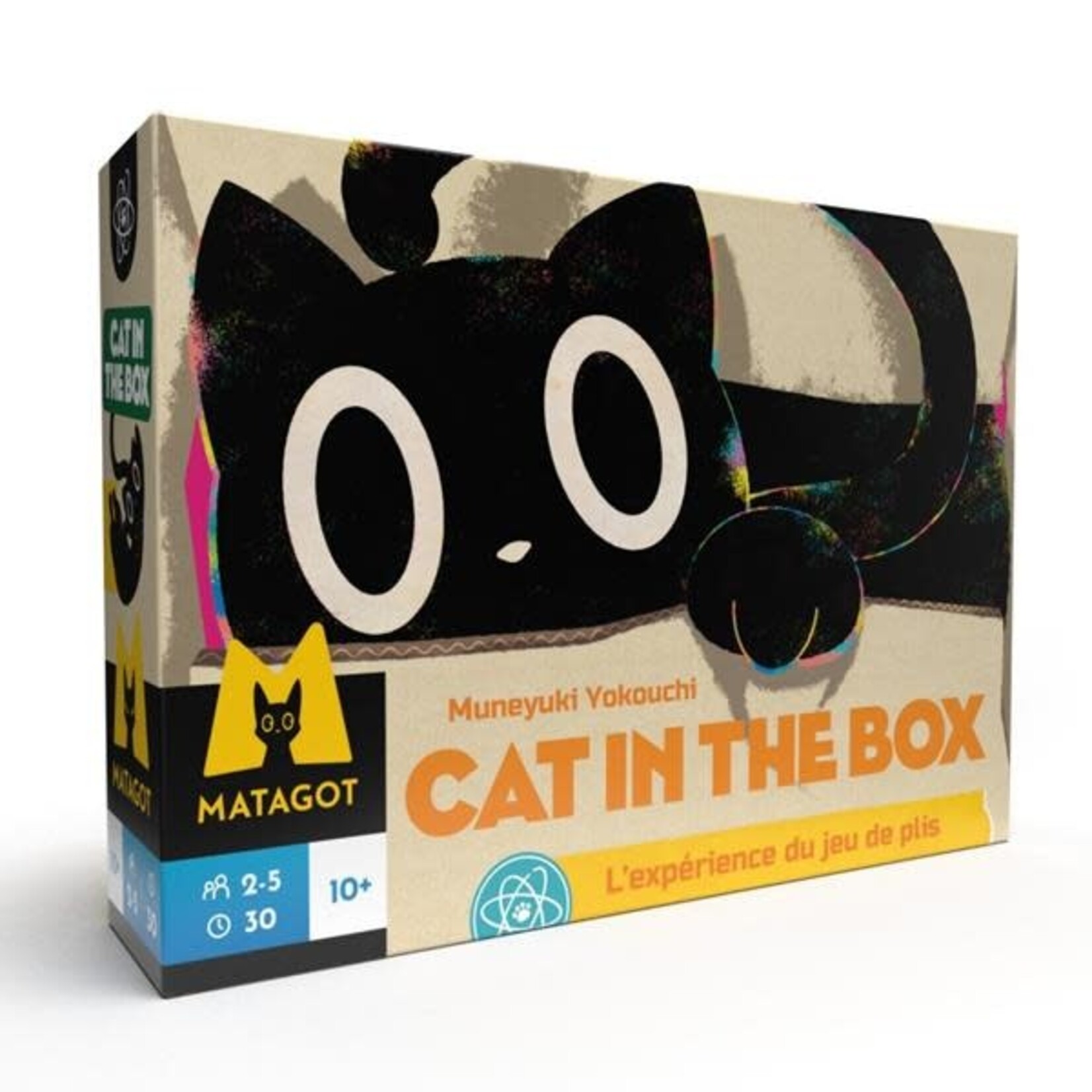 Matagot Cat in the Box (l'expérience du jeu de pli)