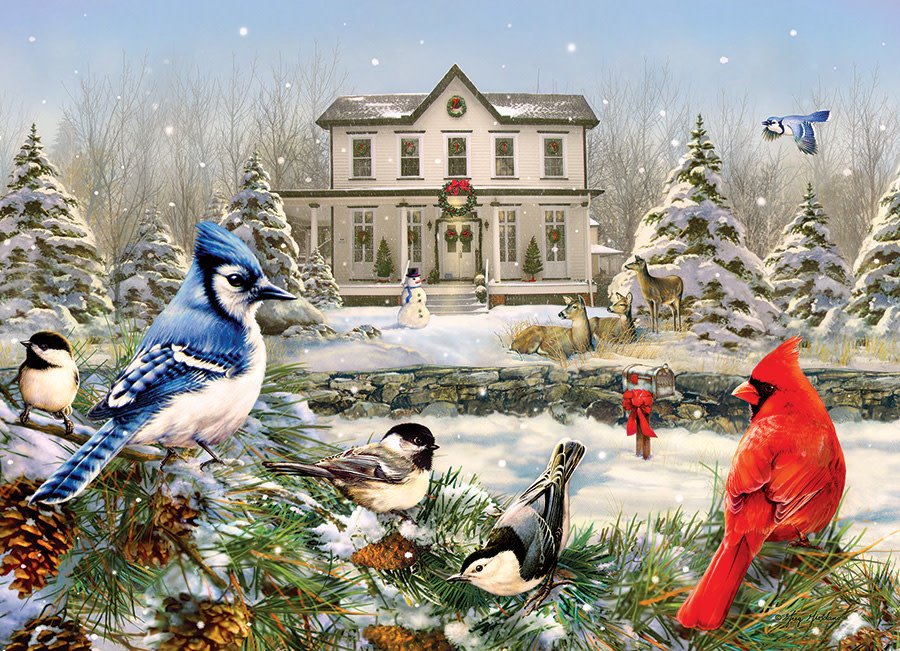 Cobble Hill Cobble Hill 1000 - Country House Birds