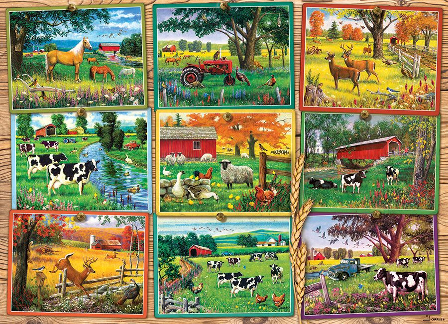 Cobble Hill Cobble Hill 1000 - Postcards from the Farm